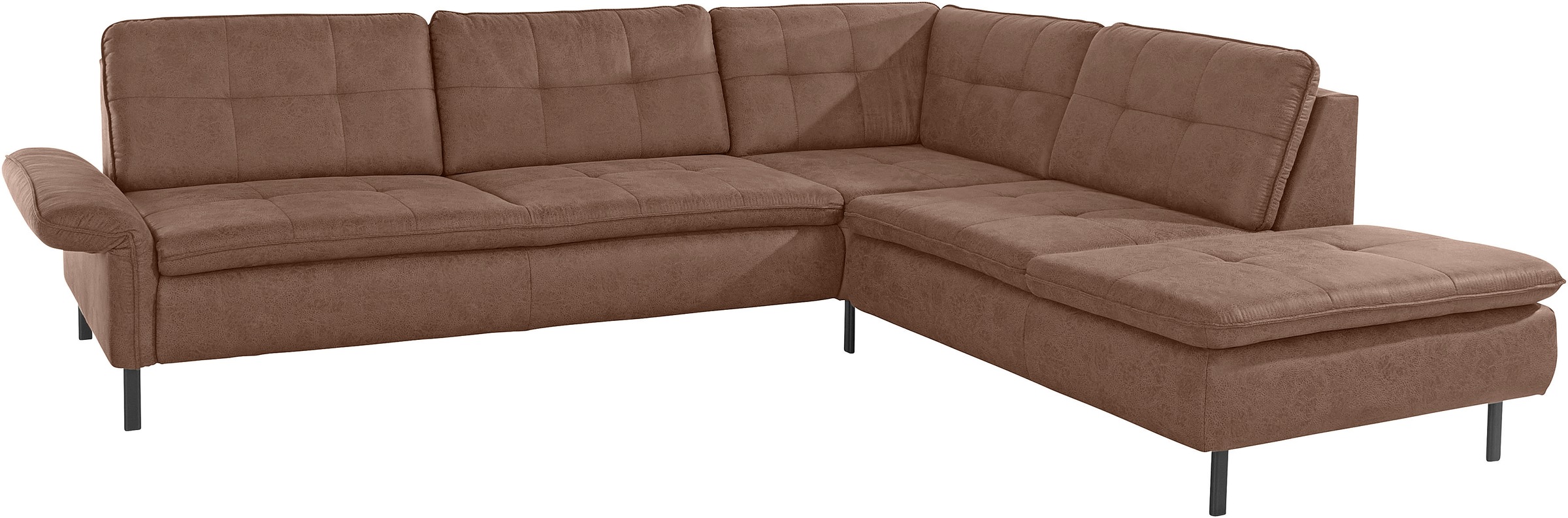 INOSIGN Ecksofa »Birkholm L-Form«, Armlehnverstellung, auch in Easy Clean Bezug - mit Wasser zu reinigen
