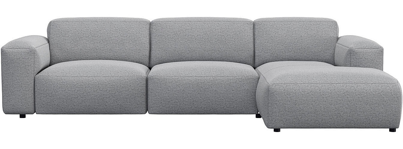 FLEXLUX Ecksofa »Lucera bequem und komfortabel durch hochwertigen Sitzaufba günstig online kaufen