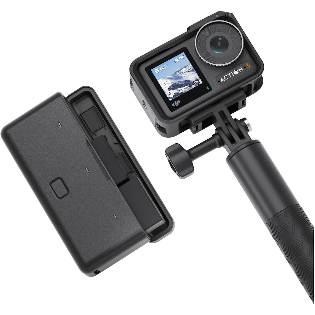 DJI Camcorder »OSMO ACTION 3 ADVENTURE COMBO«, 4K Ultra HD, Bluetooth