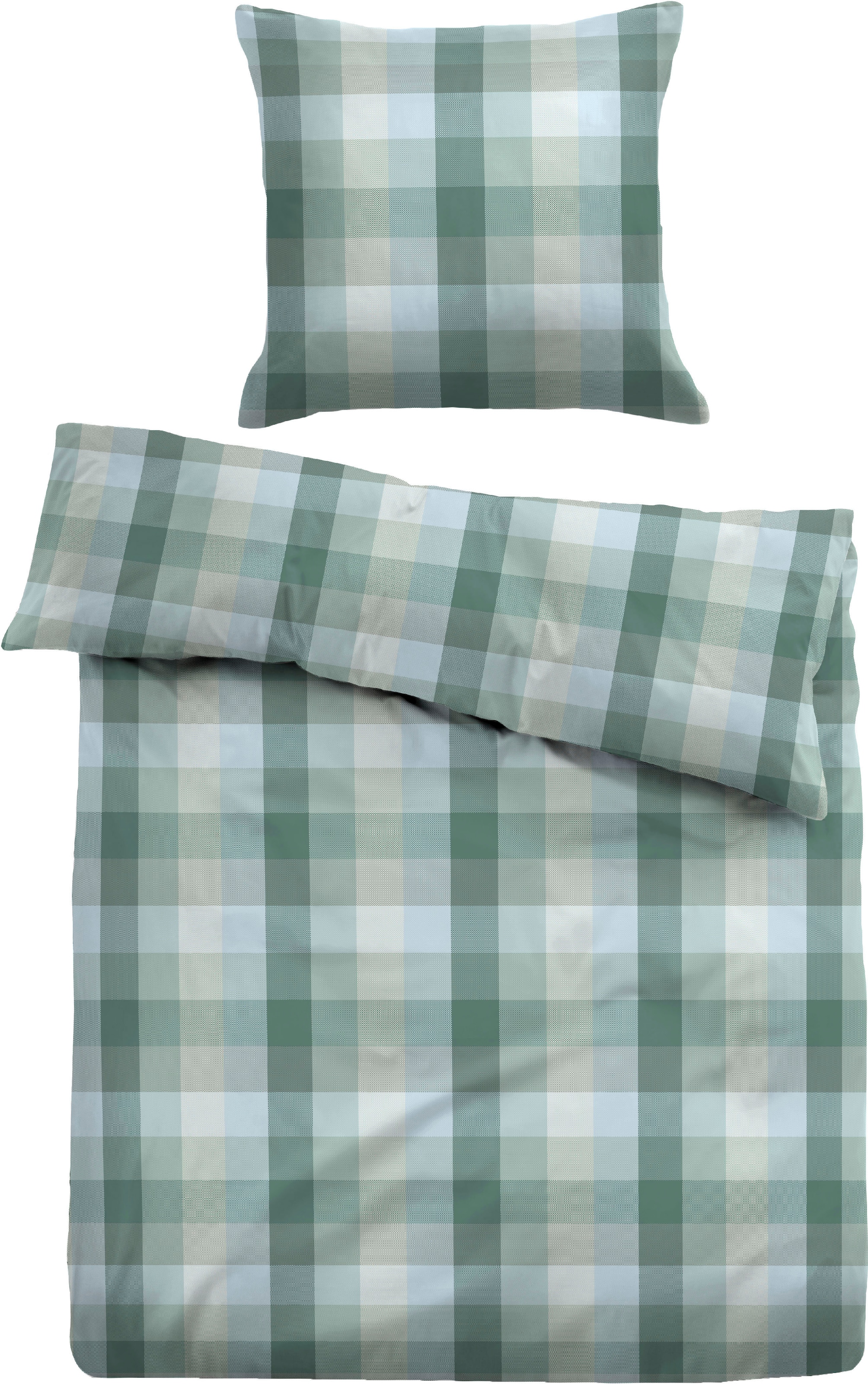 TOM TAILOR HOME Bettwäsche »Bent«, warme Flanell (Biber) Qualität, kariert - made in Germany