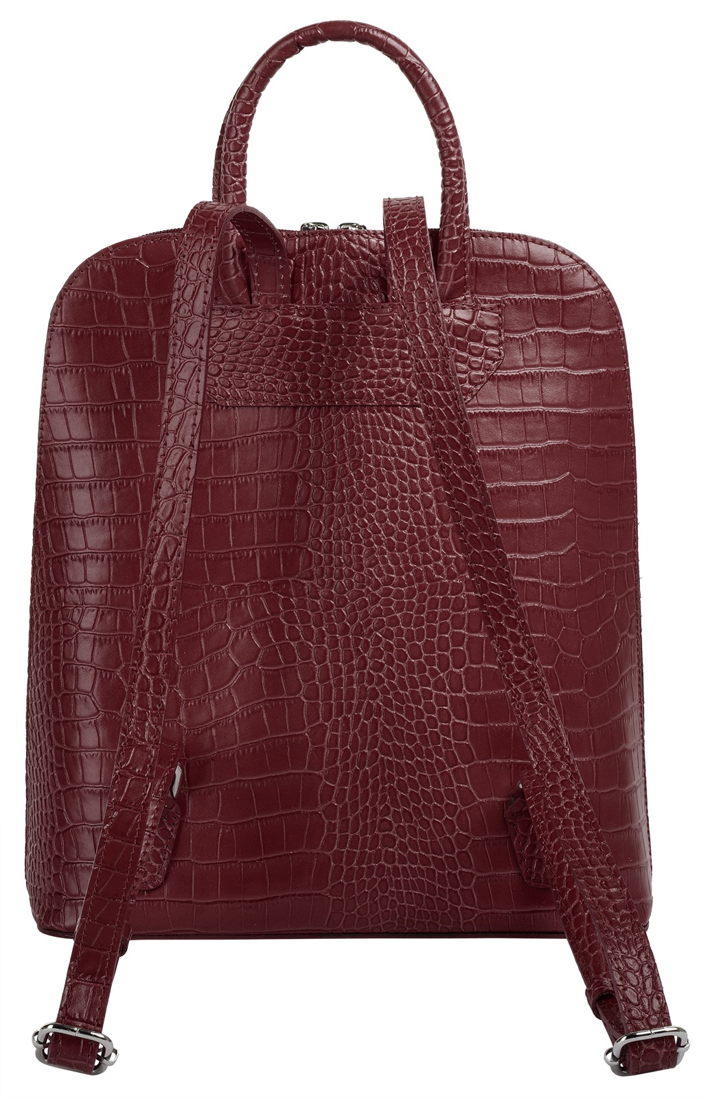 Cluty Cityrucksack, echt Leder, Made in Italy