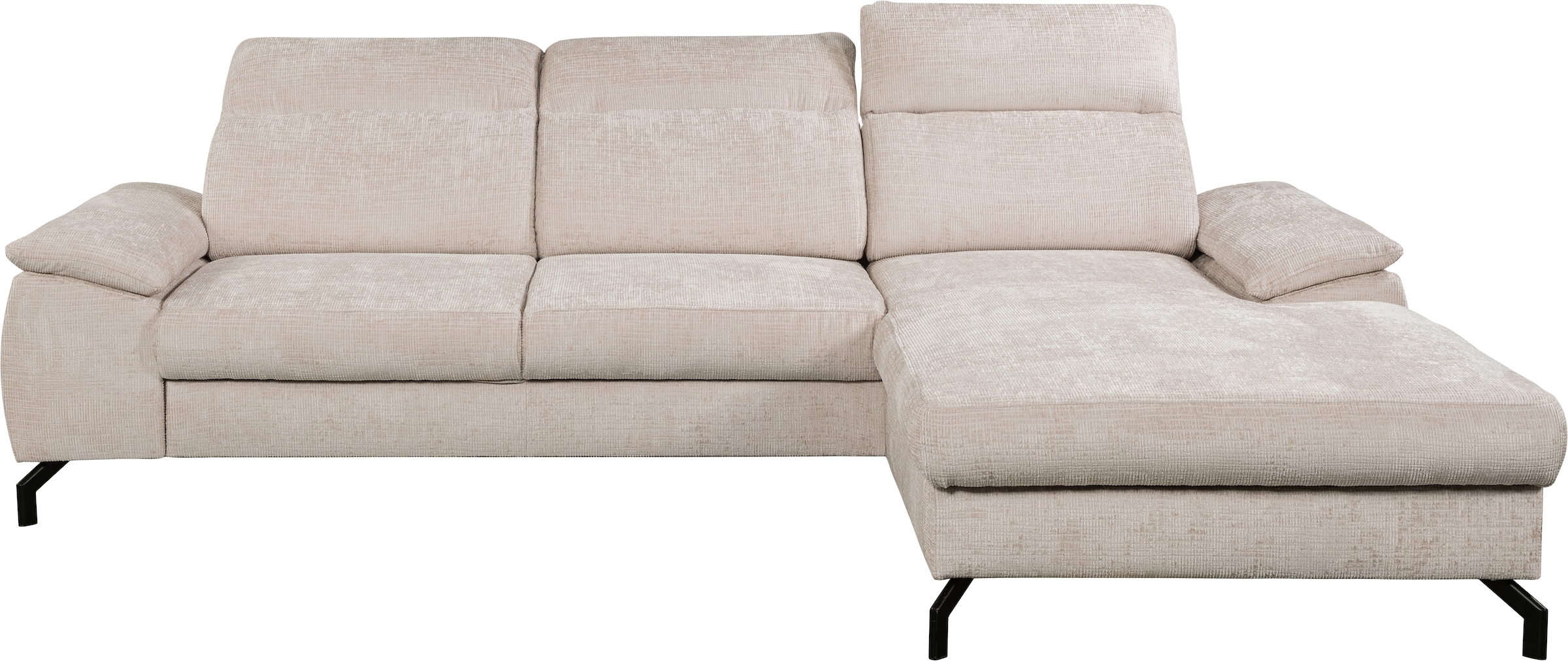 WERK2 Ecksofa "Panama L-Form", Modernes Sofa mit Schlaffunktion, Bettkasten günstig online kaufen