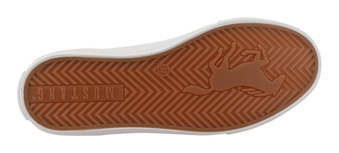 Mustang Shoes Sneaker »Ulla«  Freizeitschuh, Halbschuh, Schnürschuh mit Außenreißverschluss