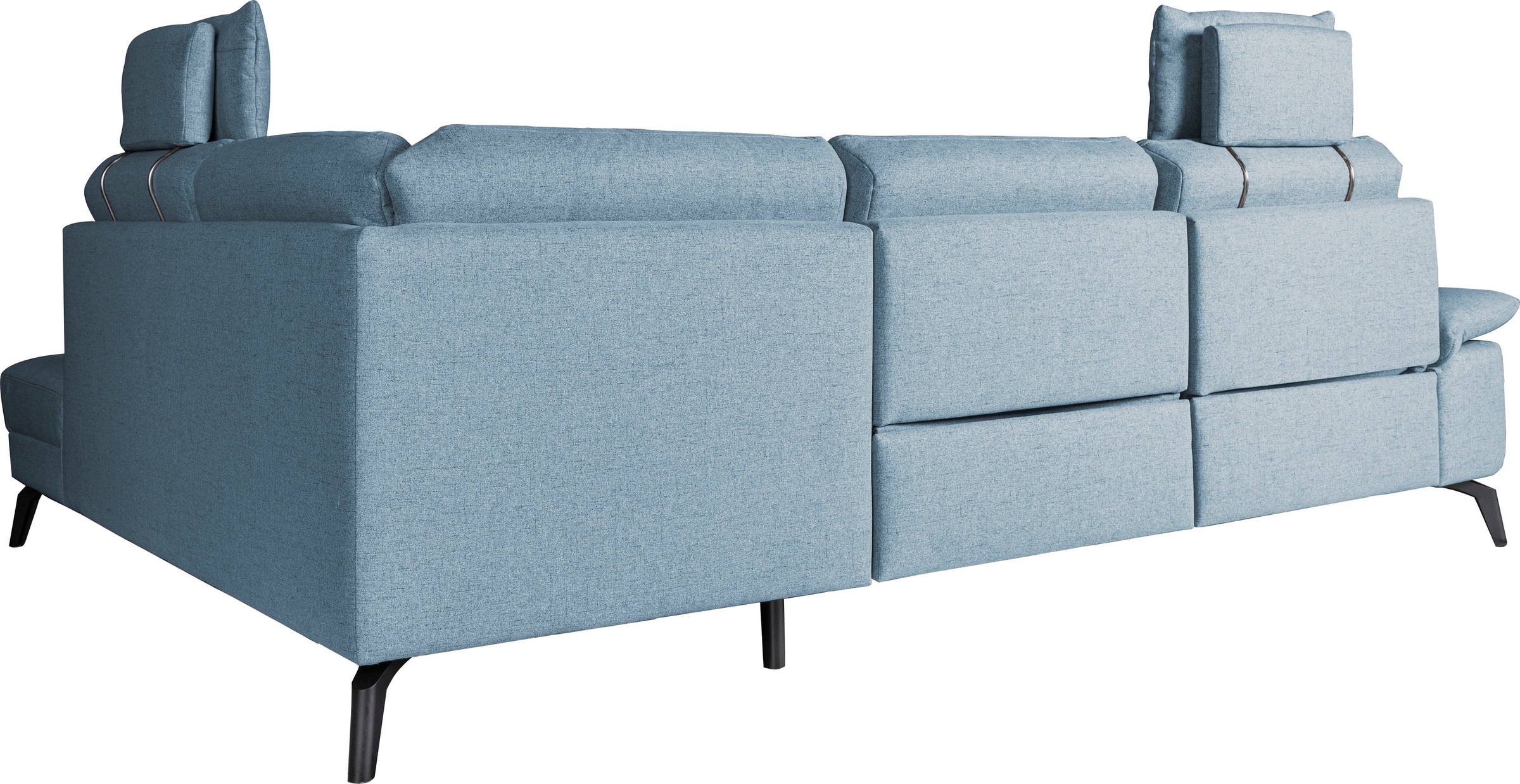 alina Ecksofa, inkl. Kopfstützen, wahlweise mit Relaxfunktion, Breite: 243 cm