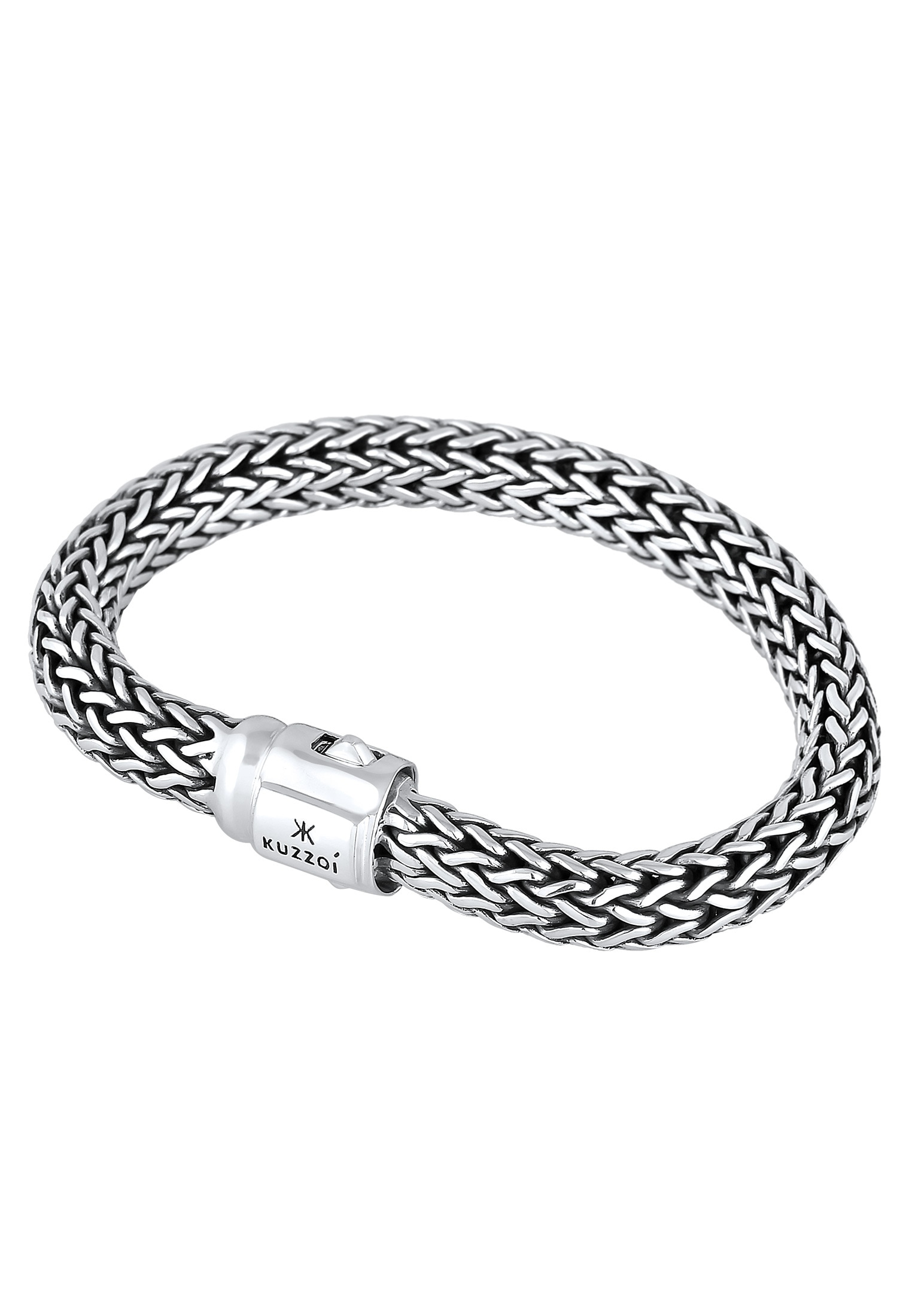 Kuzzoi Armband »Gliederarmband Cool bei unisex Basic 925 online Silber«