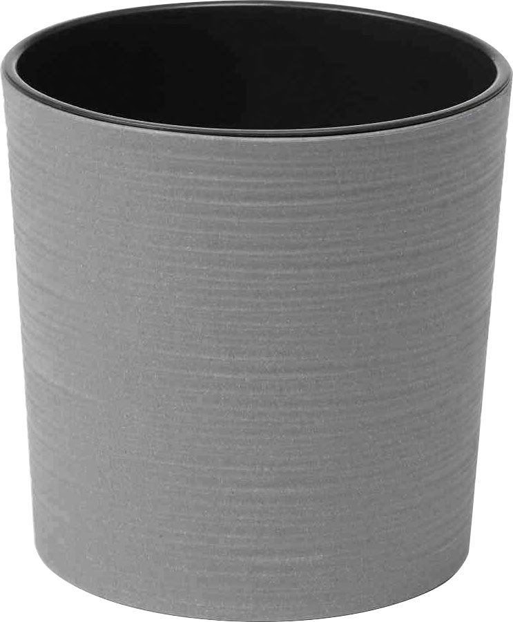 Siena Garden Pflanzkübel Rillenoptik, rund