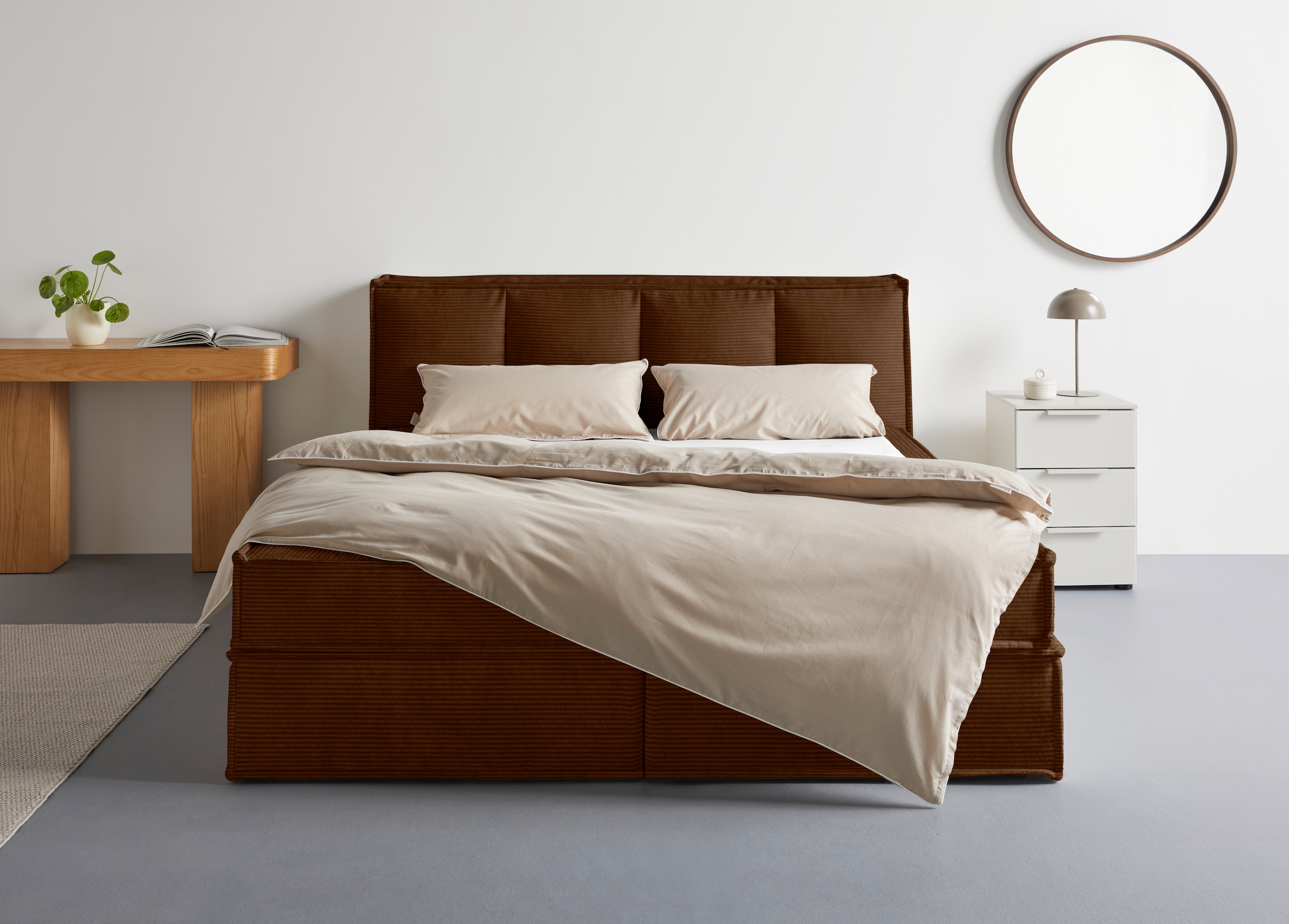 LeGer Home by Lena Gercke Boxspringbett »Addyson« Härtegrade H2, H3 und H4 günstig online kaufen