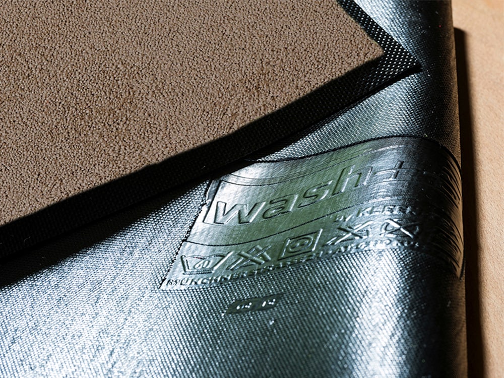 wash+dry by Kleen-Tex Fußmatte »Original Uni, Schmutzfangteppich« rechteckig 9 mm Höhe Schmutzmatte, rutschhemmend, auch als Läufer erhältlich