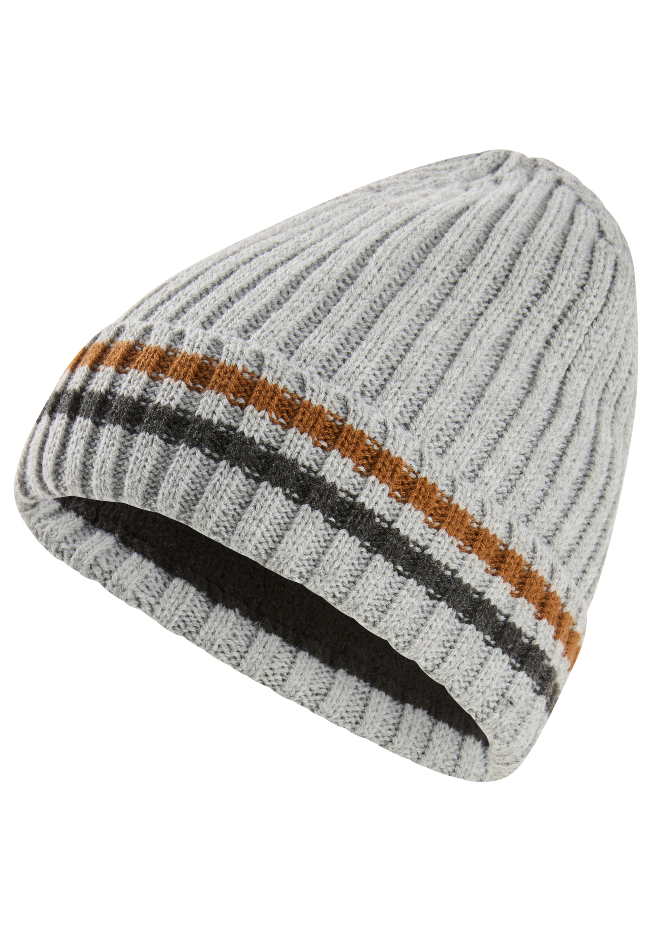 Man's World Strickmütze, mit wärmenden Fleecefutter - NEW