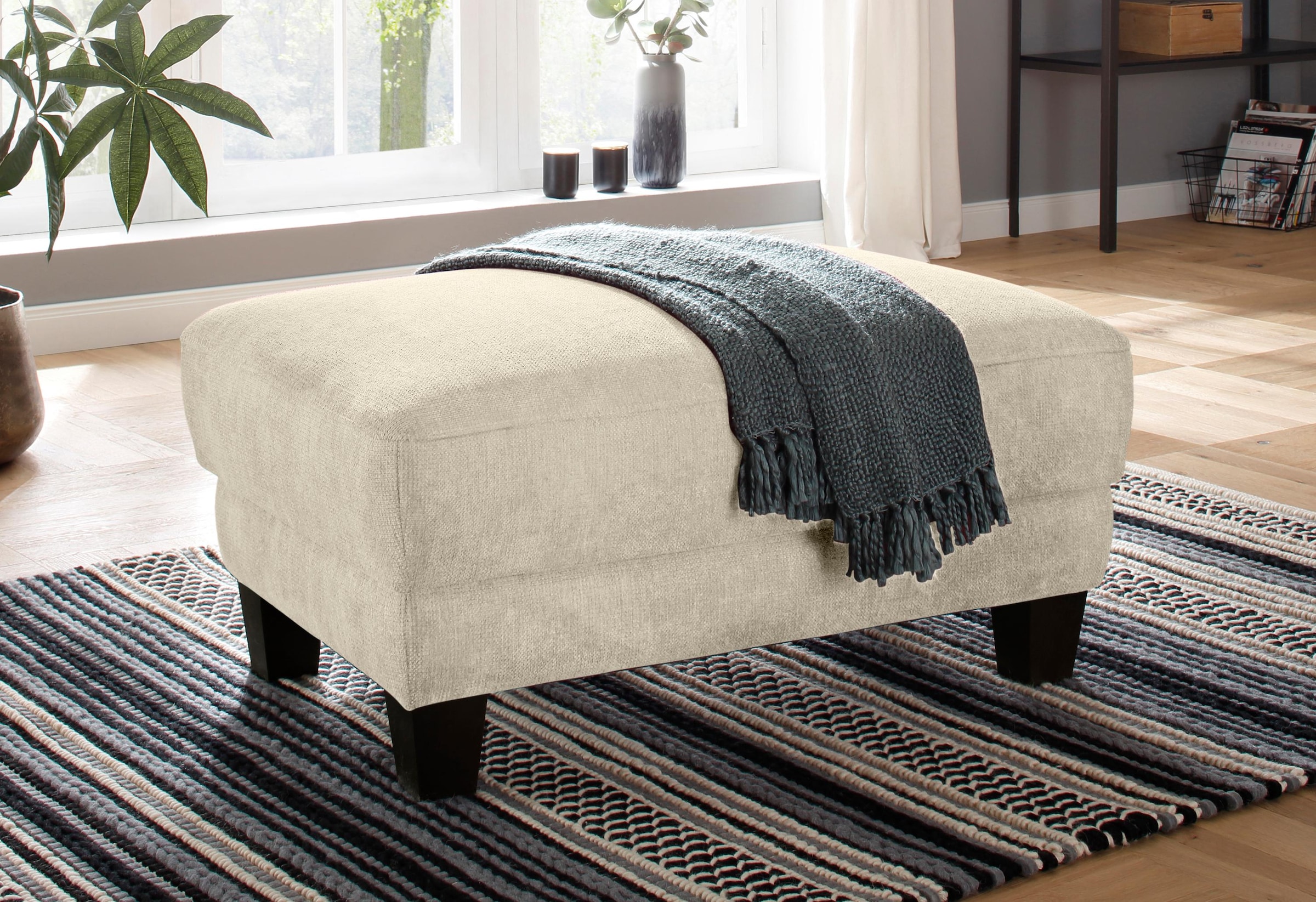 Home affaire Hocker »Trondheim«, mit Stauraum, Federkern