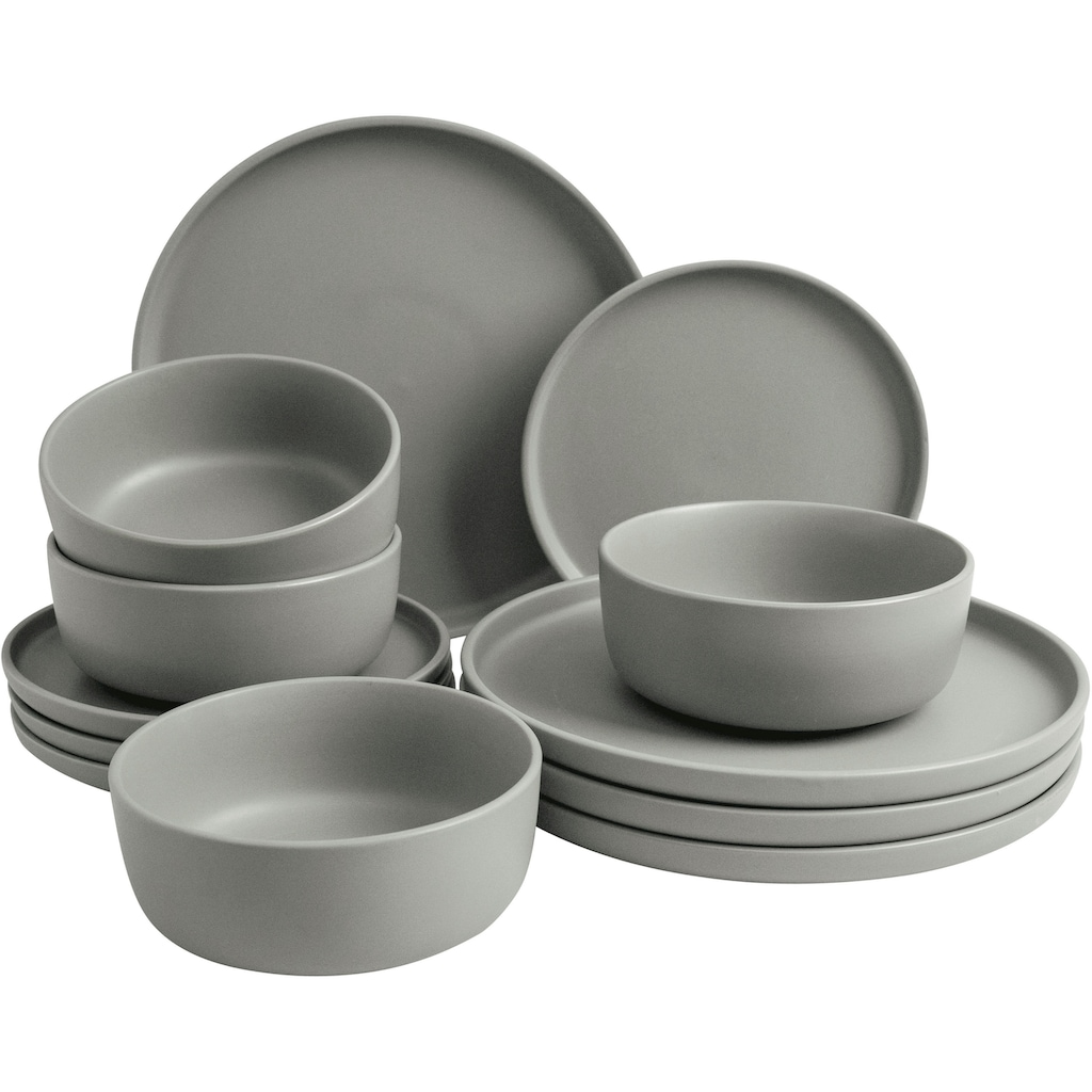 LeGer Home by Lena Gercke Tafelservice »Geschirr-Set, Service Belli«, (Set, 12 tlg.)