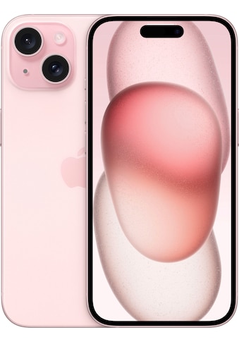 Smartphone »iPhone 15 512GB«, rosa, 15,5 cm/6,1 Zoll, 512 GB Speicherplatz, 48 MP Kamera