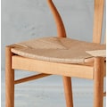 Hammel Furniture Holzstuhl »Findahl by Hammel Frida«, (Set), 2 St., aus massiver, geölter Eiche, Flechtsitz. Dänische Handwerkskunst