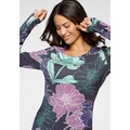 Cybèle Nachthemd, mit floralem Muster