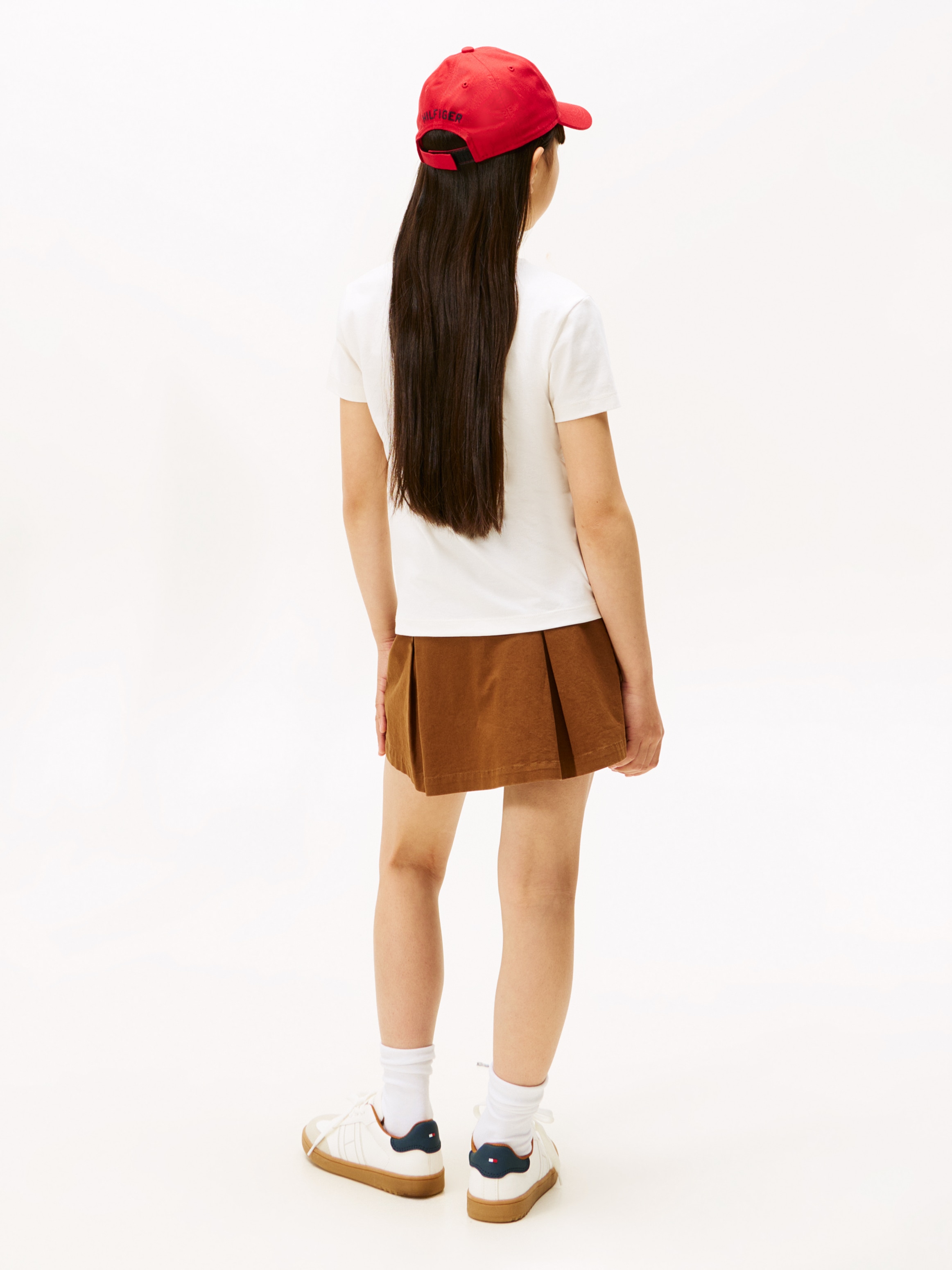 Tommy Hilfiger T-Shirt »RHINE STONE FLAG TEE S/S«, Kinder bis 16 Jahre
