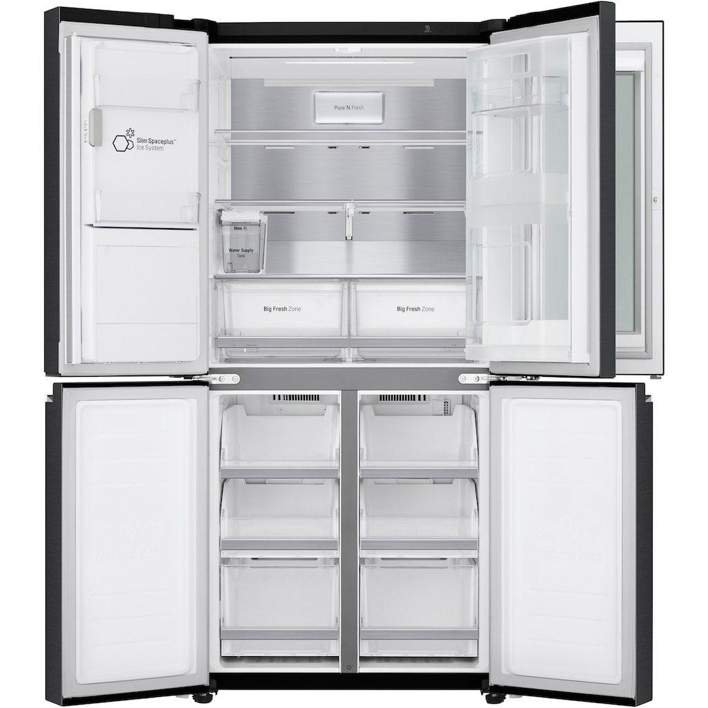 LG Multi Door, GMX844MCBF, 178,7 cm hoch, 83,5 cm breit