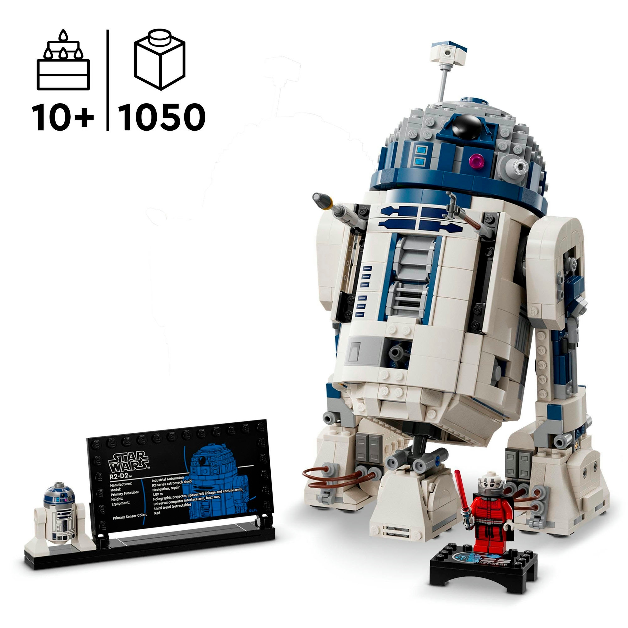 LEGO® Konstruktionsspielsteine »R2-D2™ (75379), LEGO® Star Wars™«, (1050 St.), Made in Europe