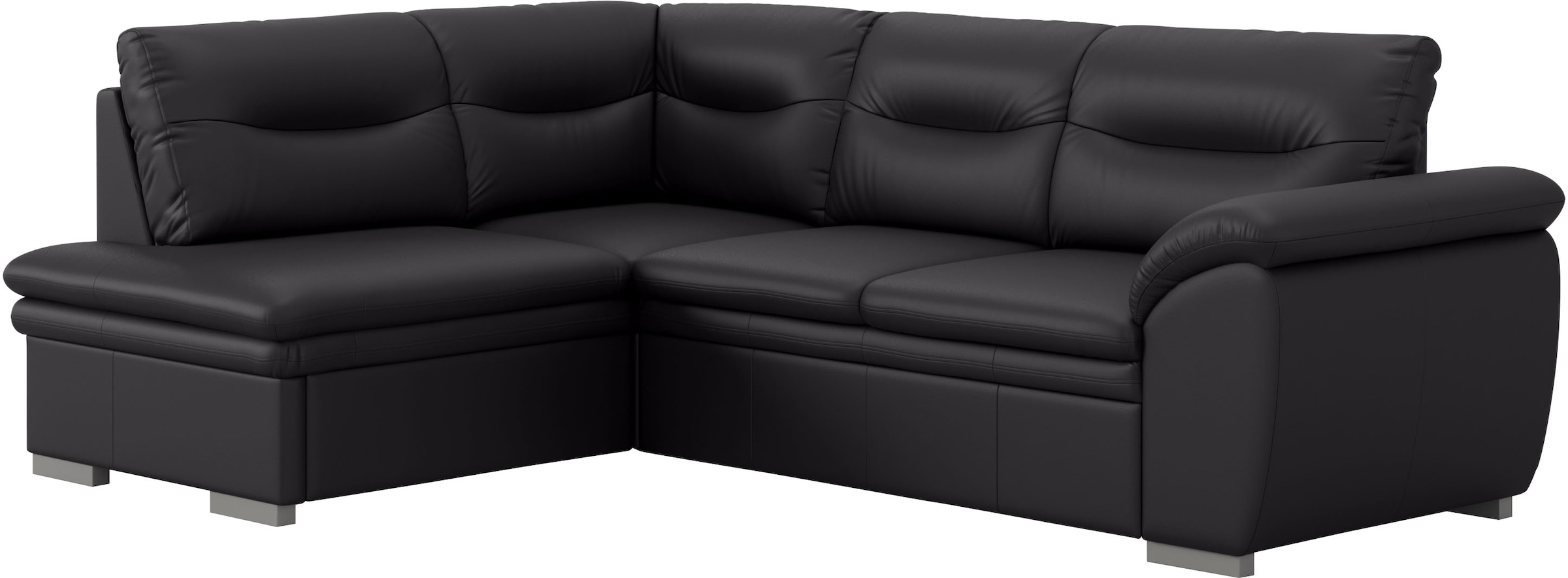 COTTA Ecksofa »Leandra L-Form«, wahlweise mit Bettfunktion & Bettkasten