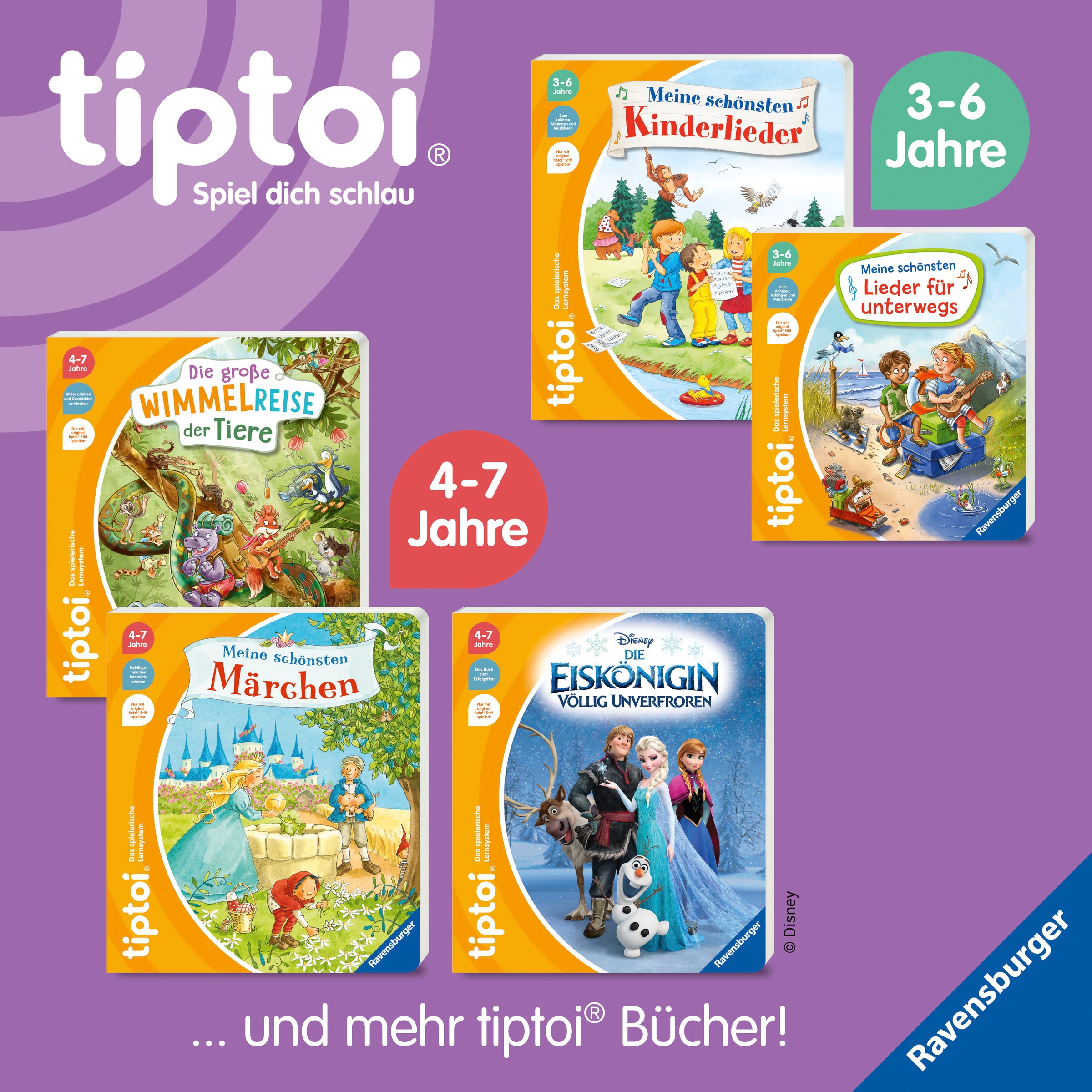 Ravensburger Buch »tiptoi® Meine schönsten englischen Kinderlieder«, Made in Europe