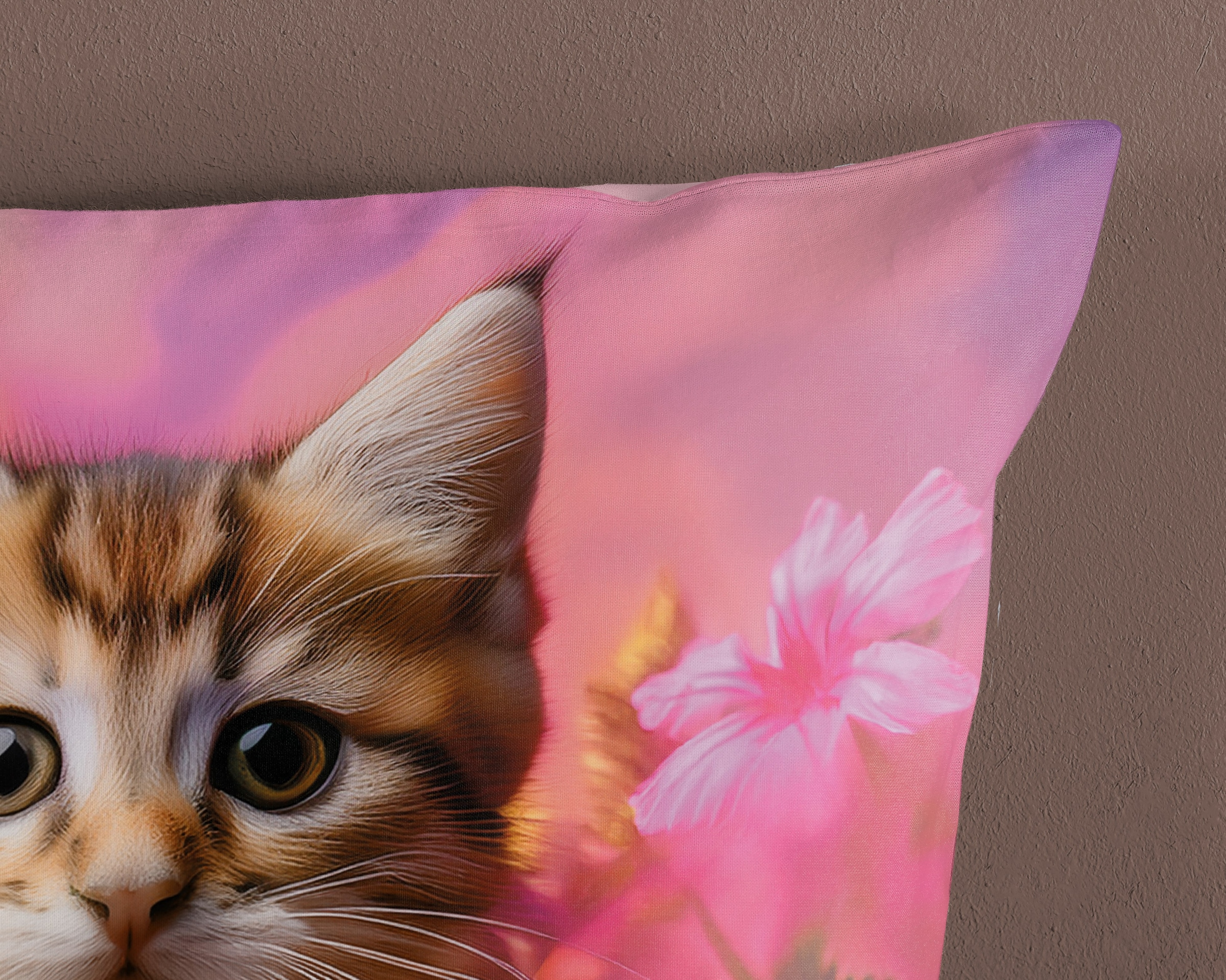 good morning Kinderbettwäsche »Kadi« 2 Baumwolle, Renforcé, 135x200, Wendeoptik, Kind, Mädchen, Katze