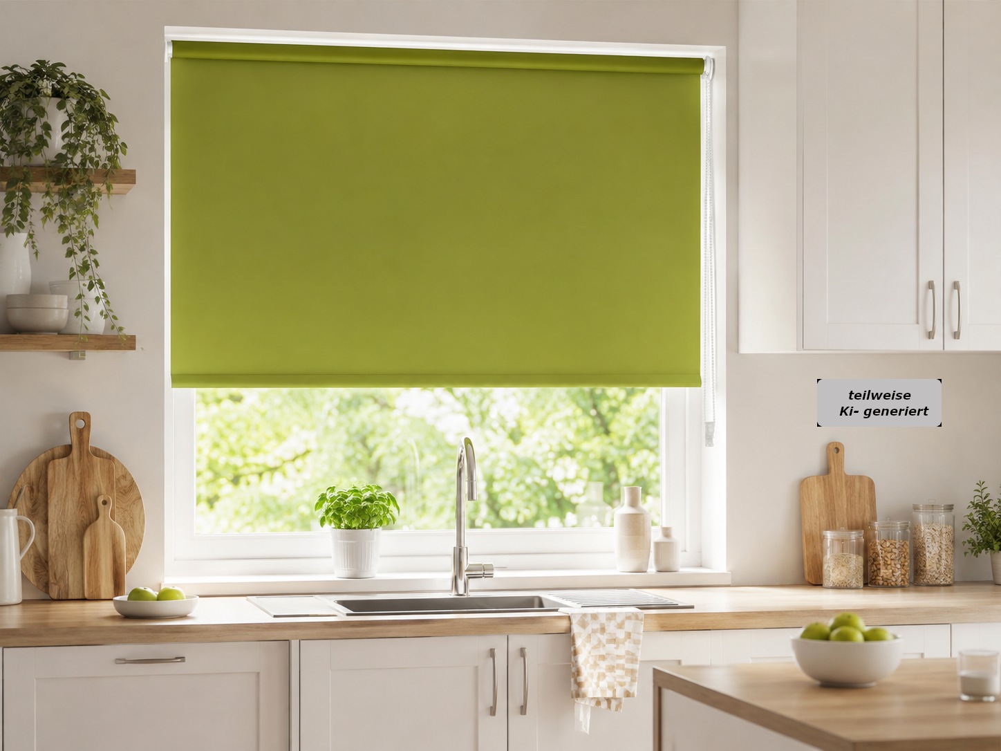 indeko Seitenzugrollo »Simply-Fix Klemmrollo« blickdicht freihängend Verdunklung, Sichtschutz, UV-Schutz