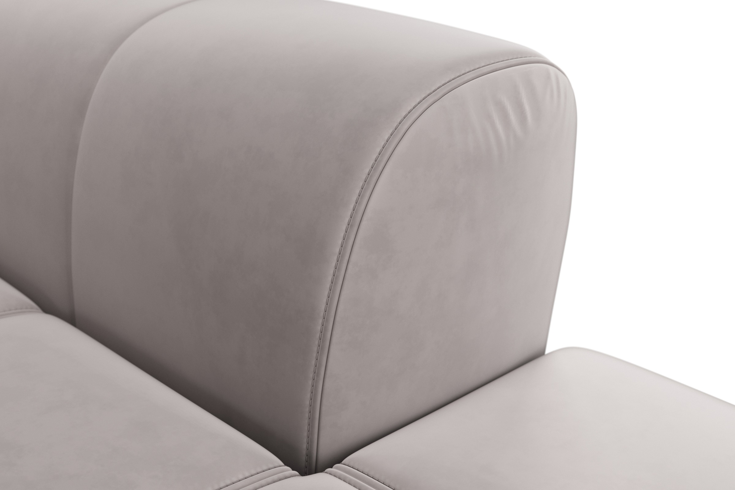 sit&more Ecksofa »Bendigo L-Form«, inklusive Sitztiefenverstellung, Bodenfreiheit 12 cm, in 2 Fußfarben