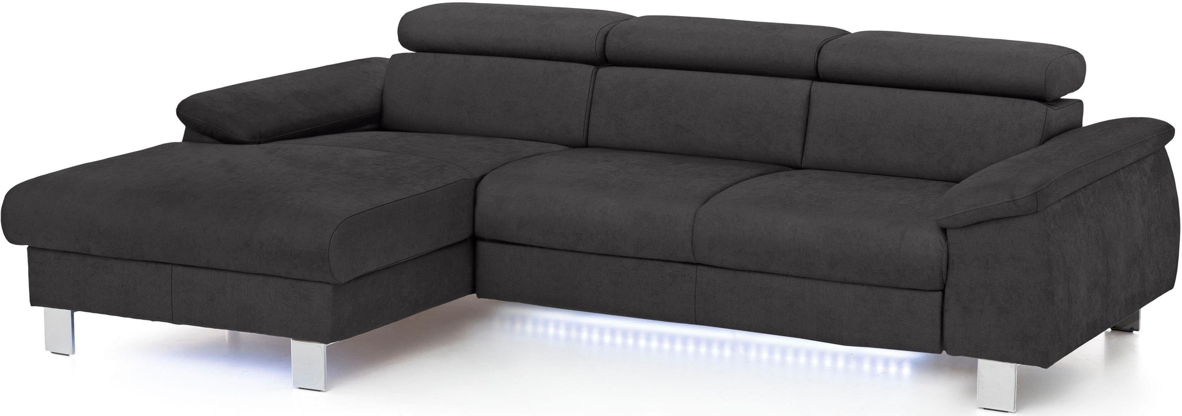 COTTA Polstergarnitur »Komaris L-Form«, (Set), Set bestehend aus: Ecksofa m günstig online kaufen