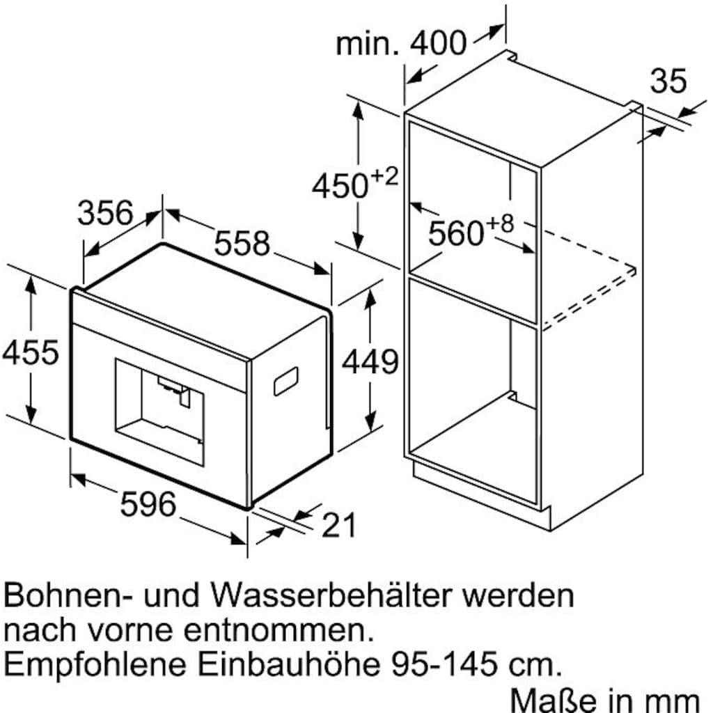 NEFF Einbau-Kaffeevollautomat »N 90 C15KS61N0«