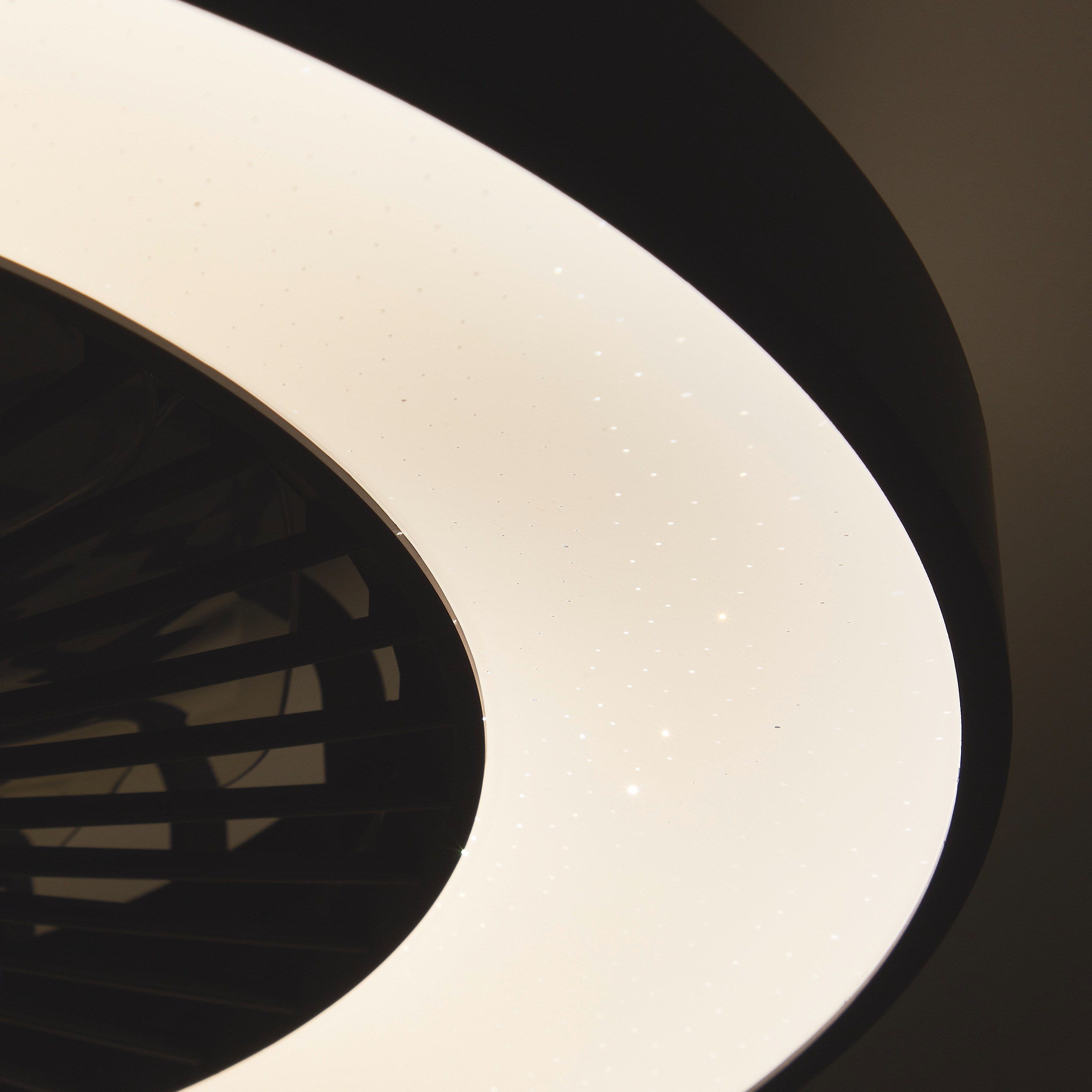 Brilliant LED Deckenleuchte »Mazzaro« LED-Modul 1 Stk. RGB | warmweiß - kaltweiß LED Ventilator, 58 cm, digitales RGB, 6800 lm, CCT, dimmbar