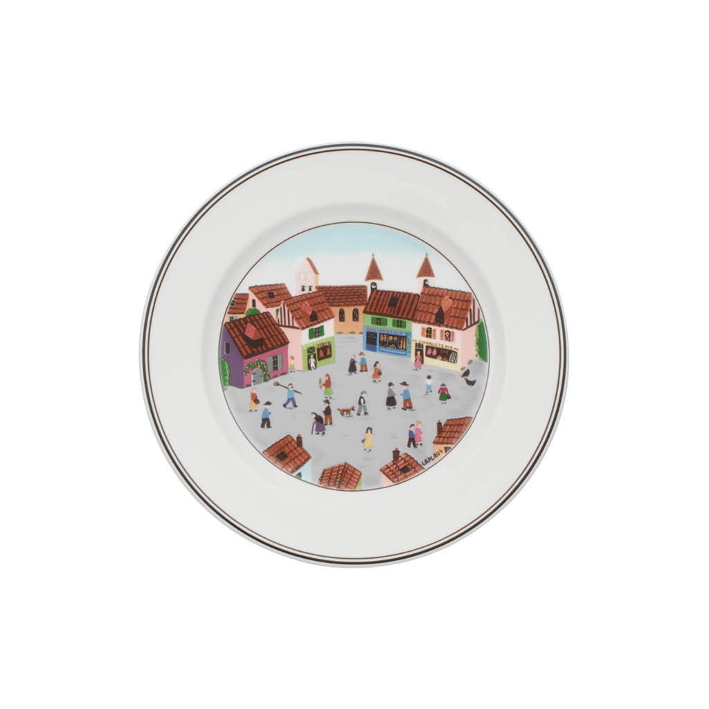 Villeroy & Boch Frühstücksteller »Frühstücksteller Dorf Design Naif ø 21 cm günstig online kaufen