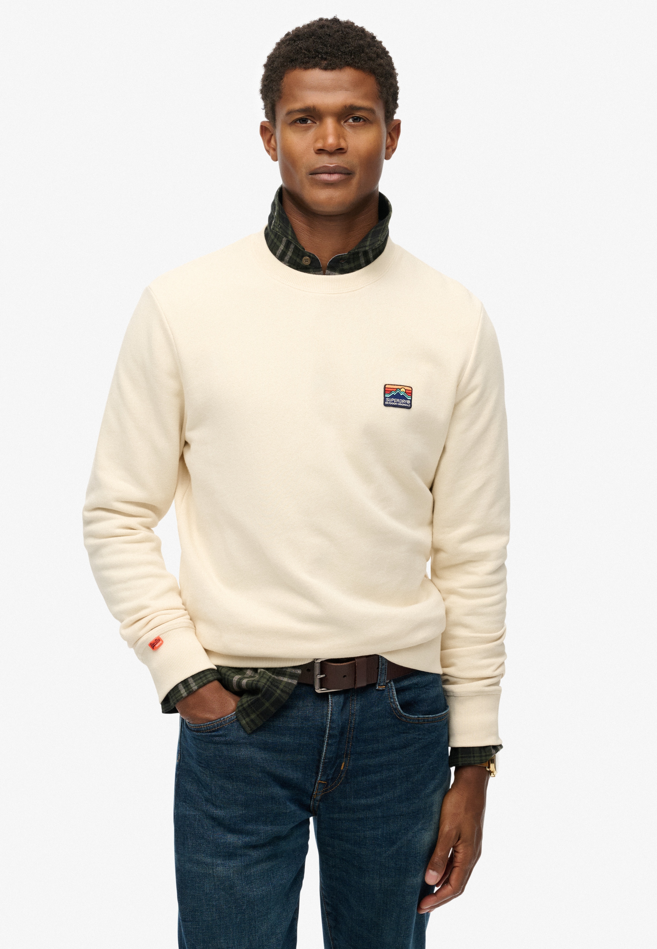 Superdry Sweatshirt »GREAT OUTDOORS EMB RLXD SWEAT«
