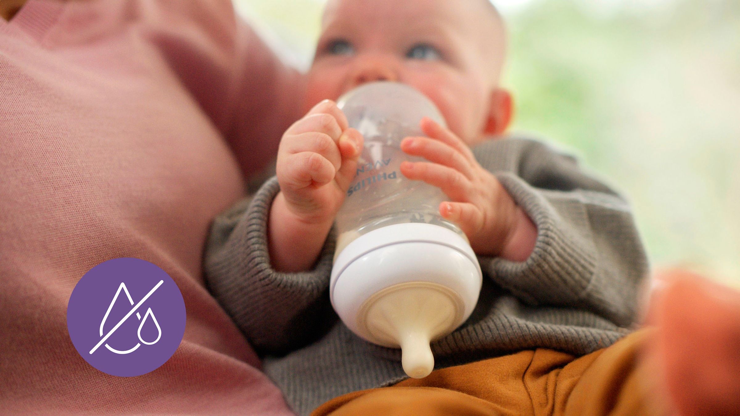 Philips AVENT Flaschensauger »Natural Response SCY963/02«, 2 Stück mit Anti-colic-Ventil, ab dem 1. Monat