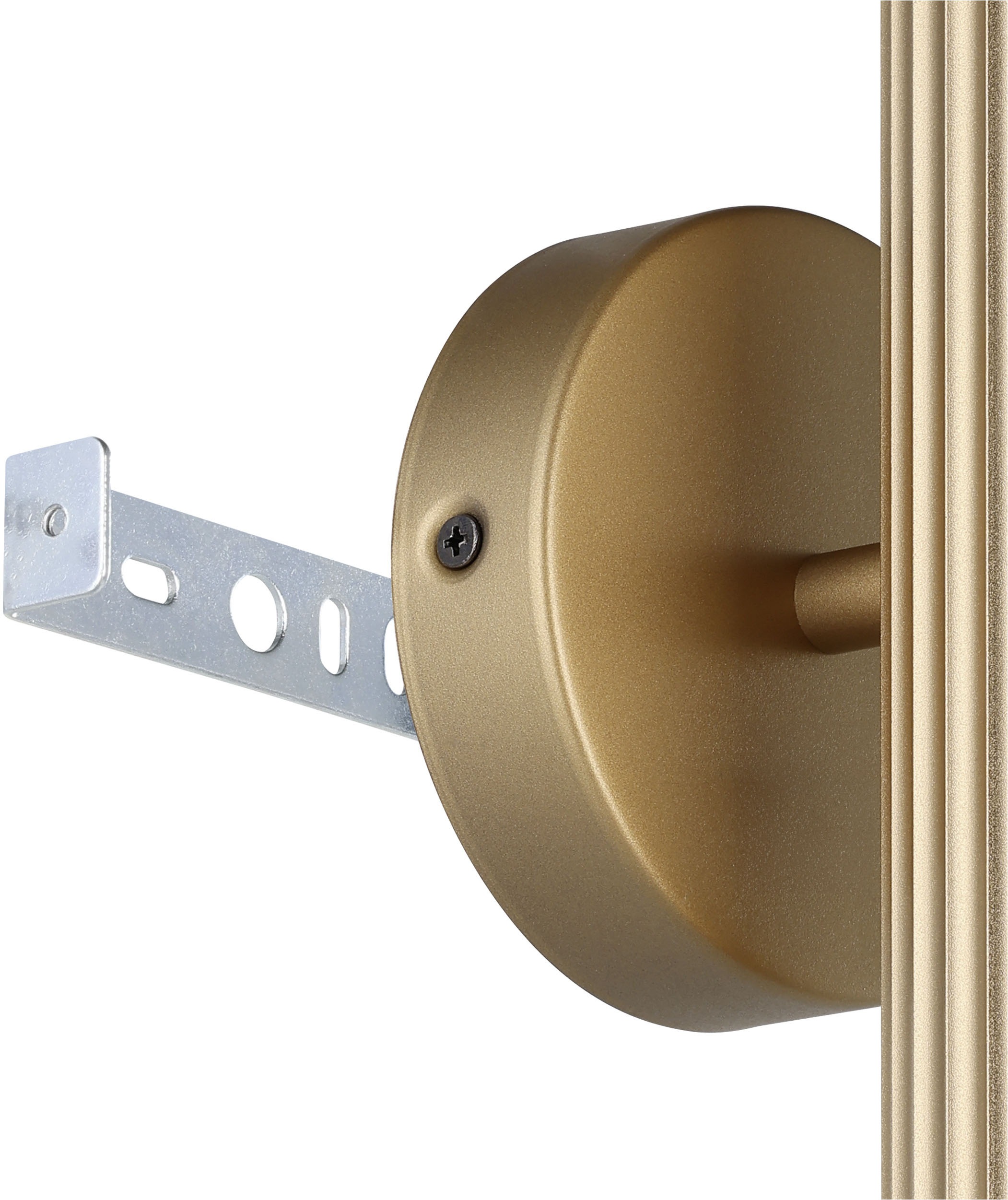 EGLO Wandleuchte »PORTILLO Wandlampe - Alu, Stahl - GU10 - 2X5W - IP20« GU10 1 Stk. Wandstrahler, Wandspot, Wohnzimmer, Flur, L10,5 x H20 x AL8,5 cm