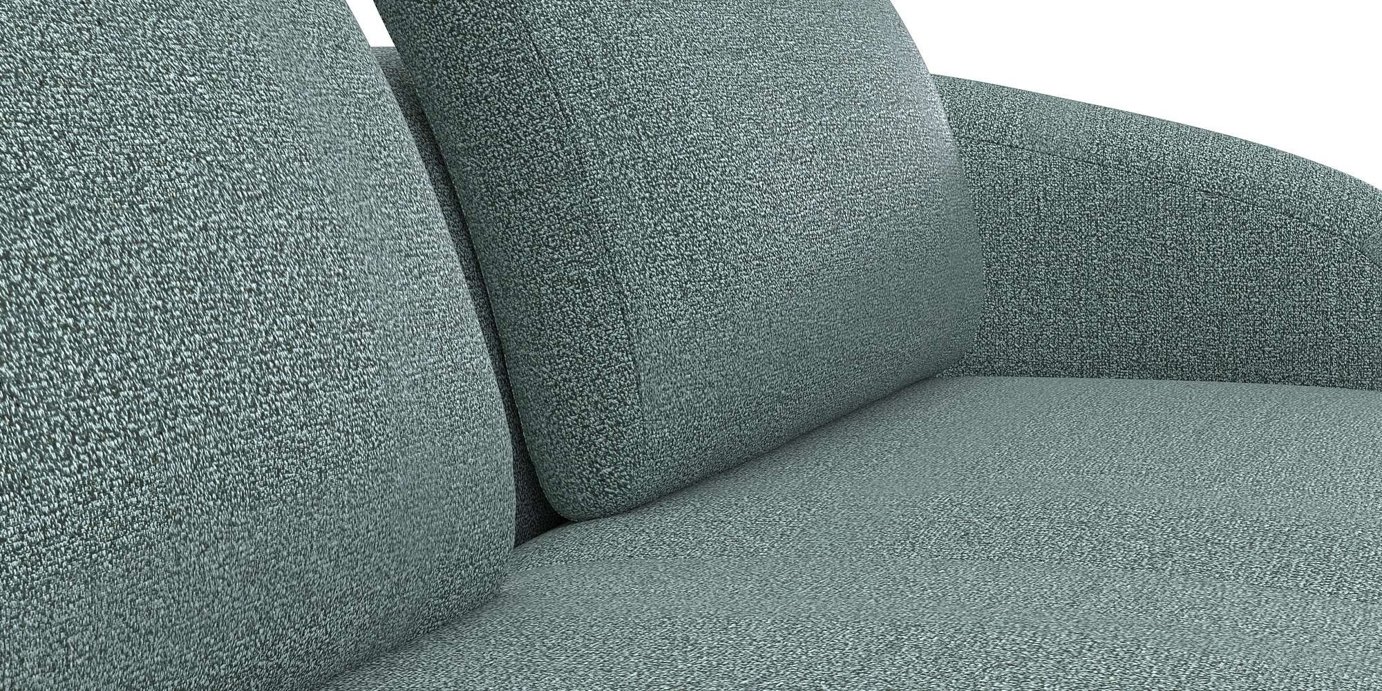 FLEXLUX Wohnlandschaft »Torino, rund, L-Form, Sofa-Ecke mit Recamiere, Longchair-Sofa«, Modernes, organisches Sofa-Design, Kaltschaum, Wellenunterfederung