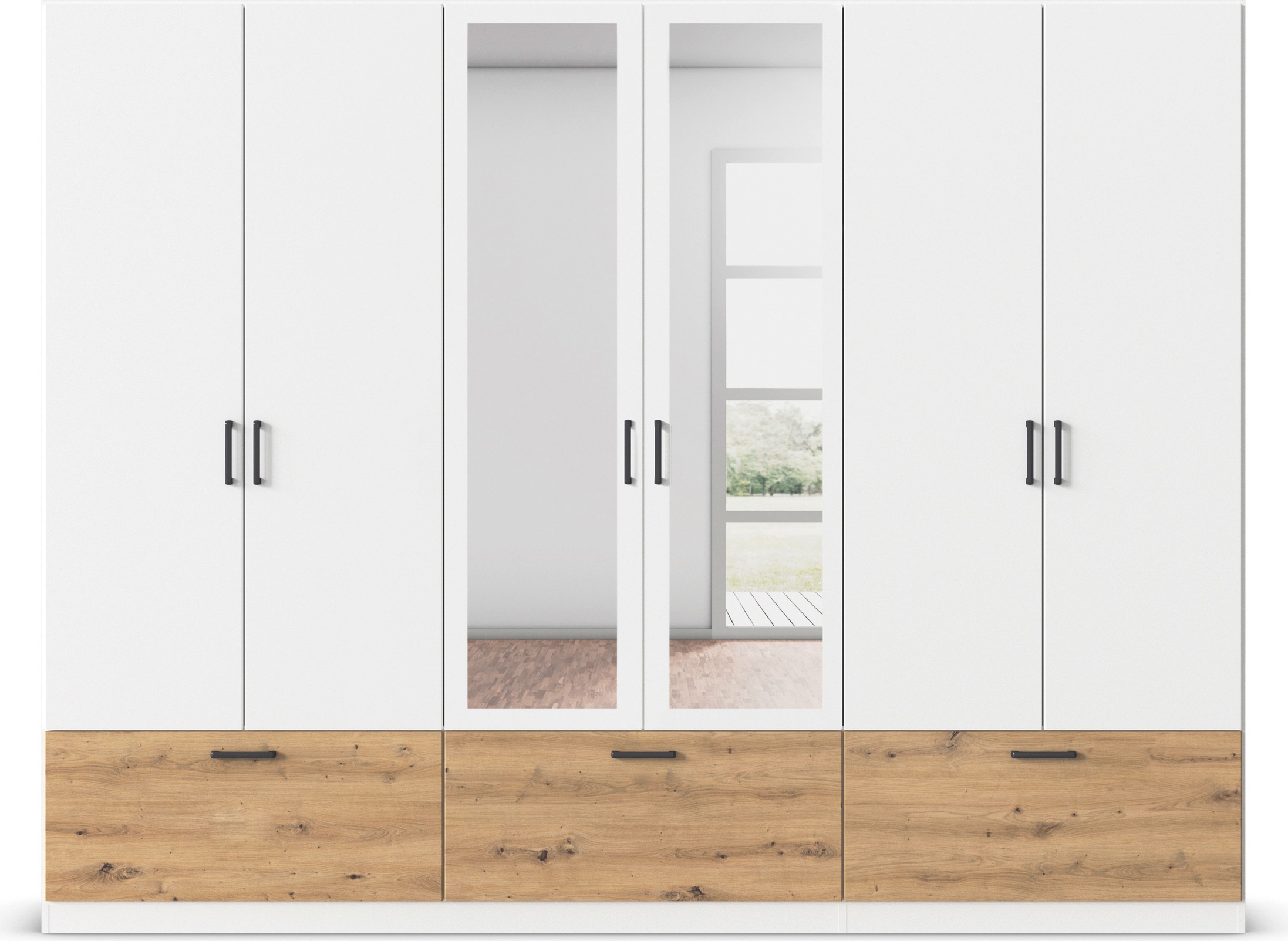 rauch Drehtürenschrank »Kleiderschrank Schrank Garderobe Wäscheschrank BARI günstig online kaufen