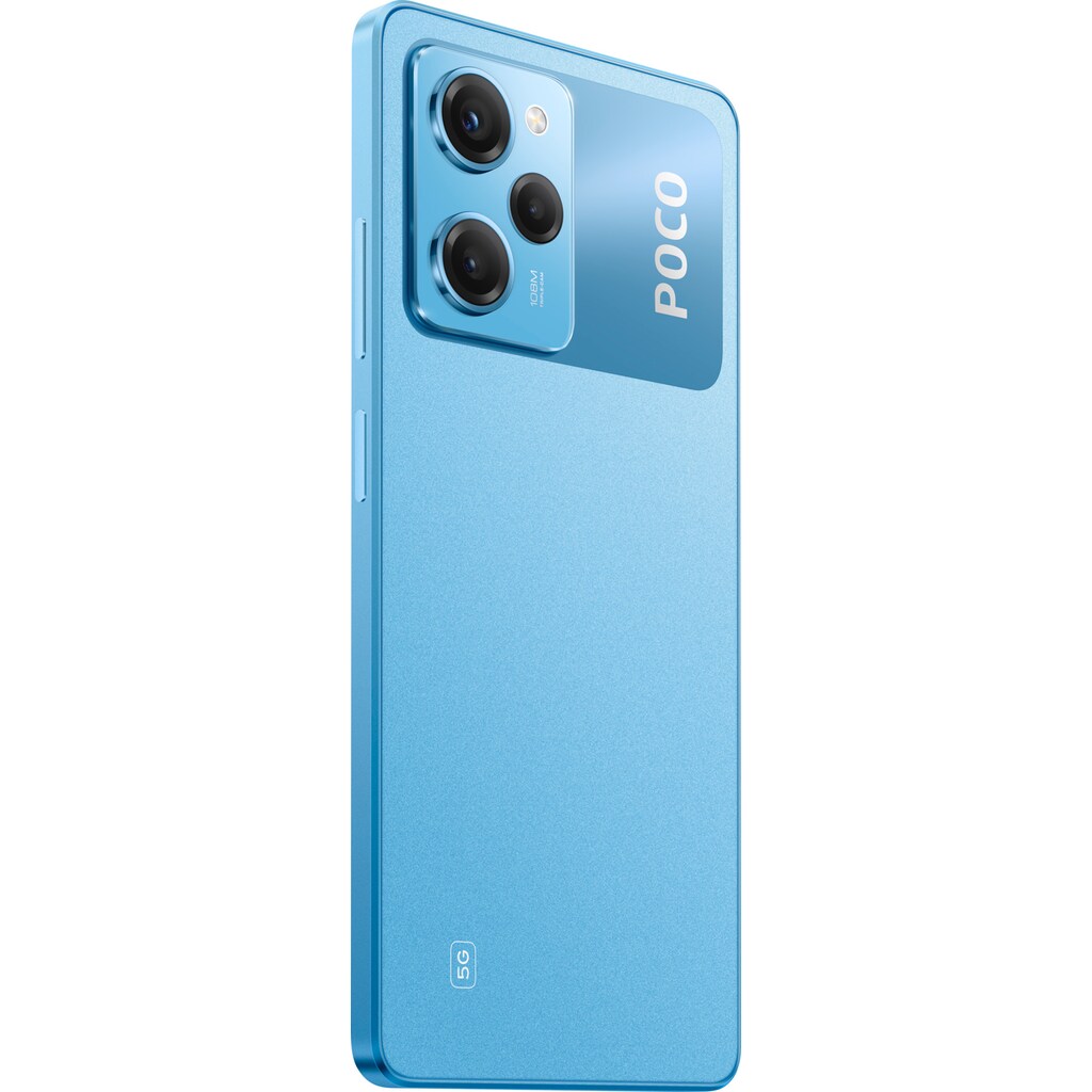 Xiaomi Smartphone »POCO X5 Pro 5G 8GB+256GB«, Blau, 16,9 cm/6,67 Zoll, 256 GB Speicherplatz, 108 MP Kamera