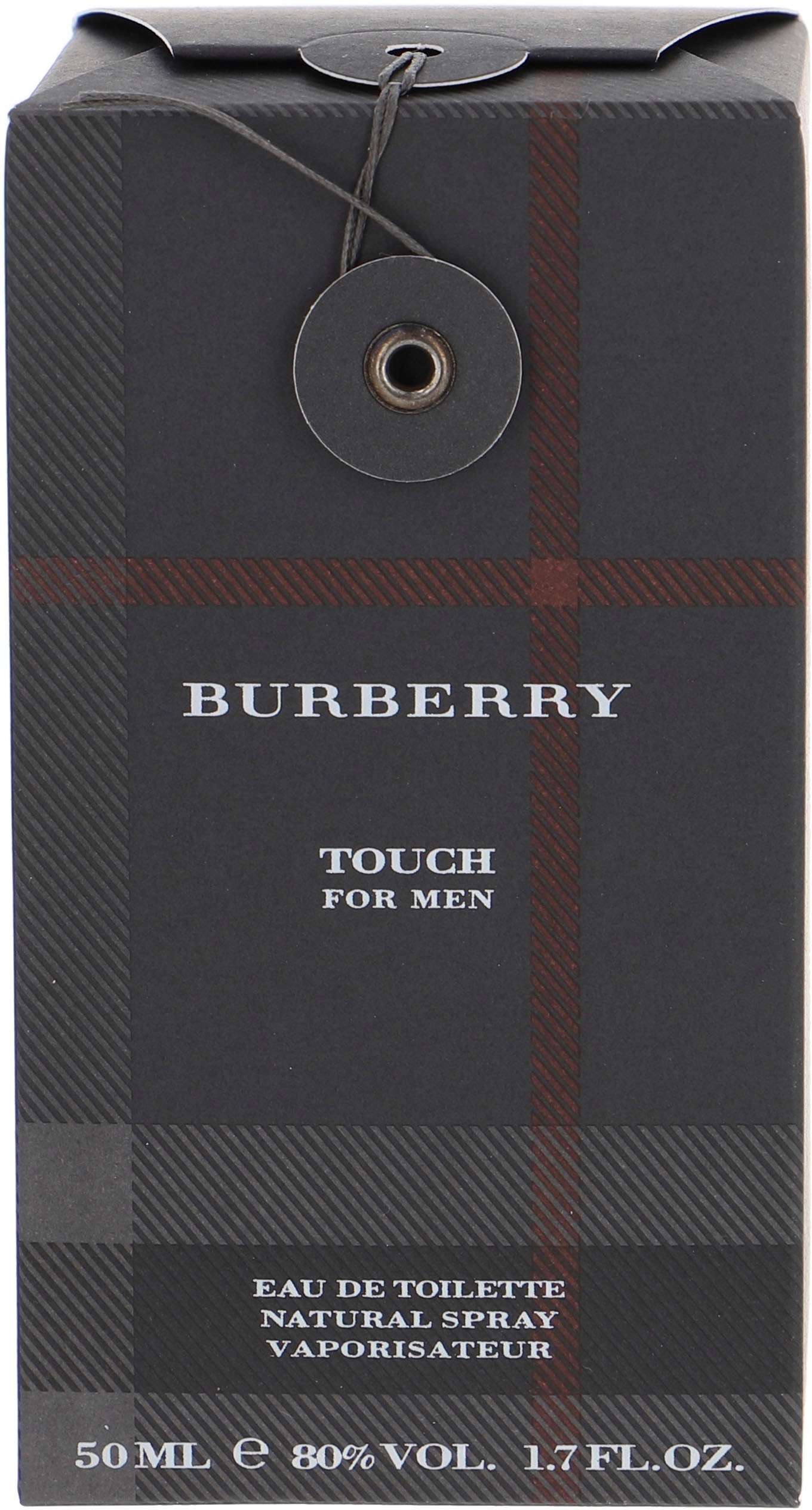 BURBERRY Eau de Toilette »Touch for Men«, mit Artemisia und frischen Veilchen