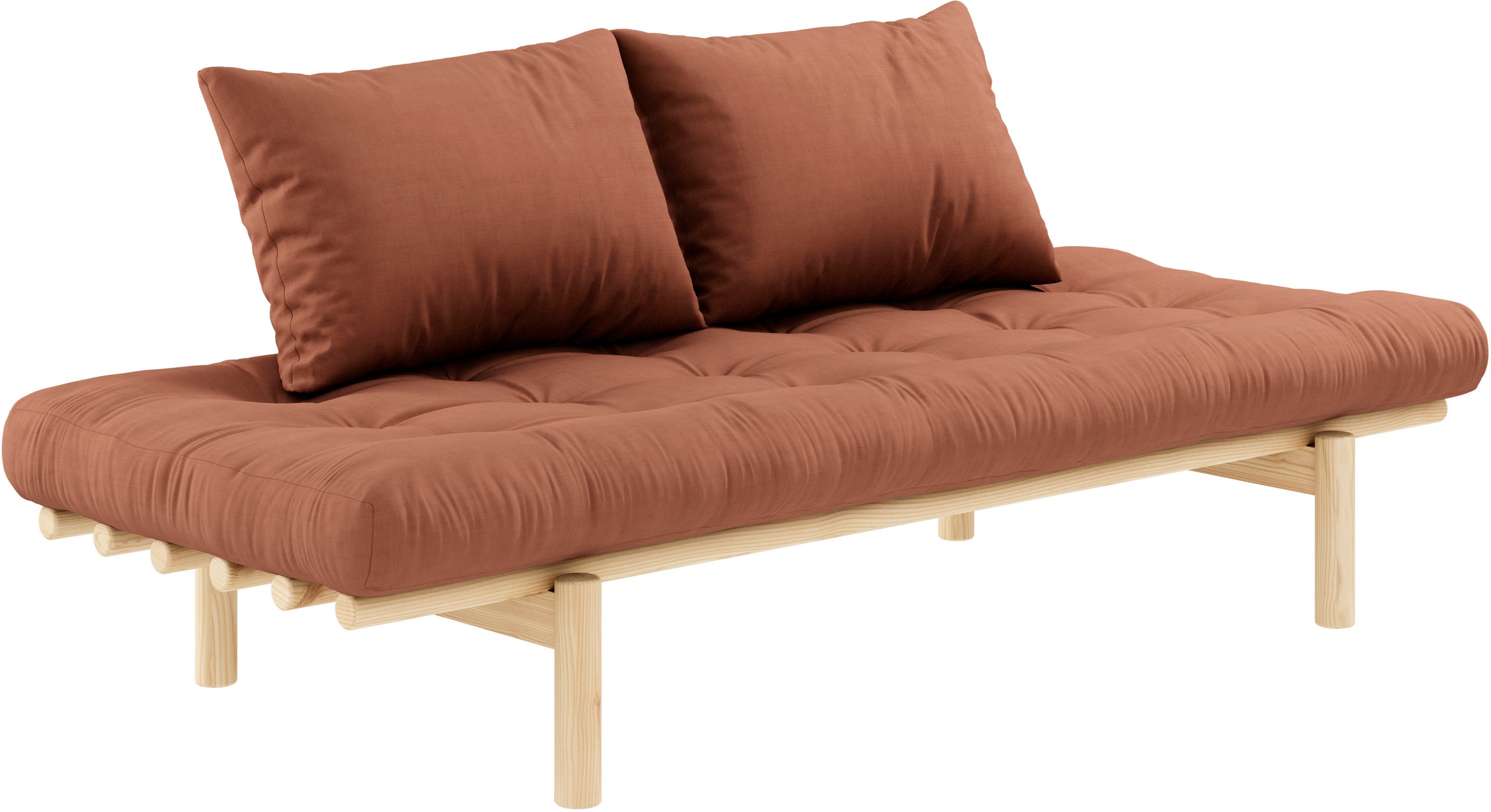 Karup Design Daybett »Pace«, (Set, 2 tlg.), aus massiven Kiefernholz, inkl. Futonmatratze