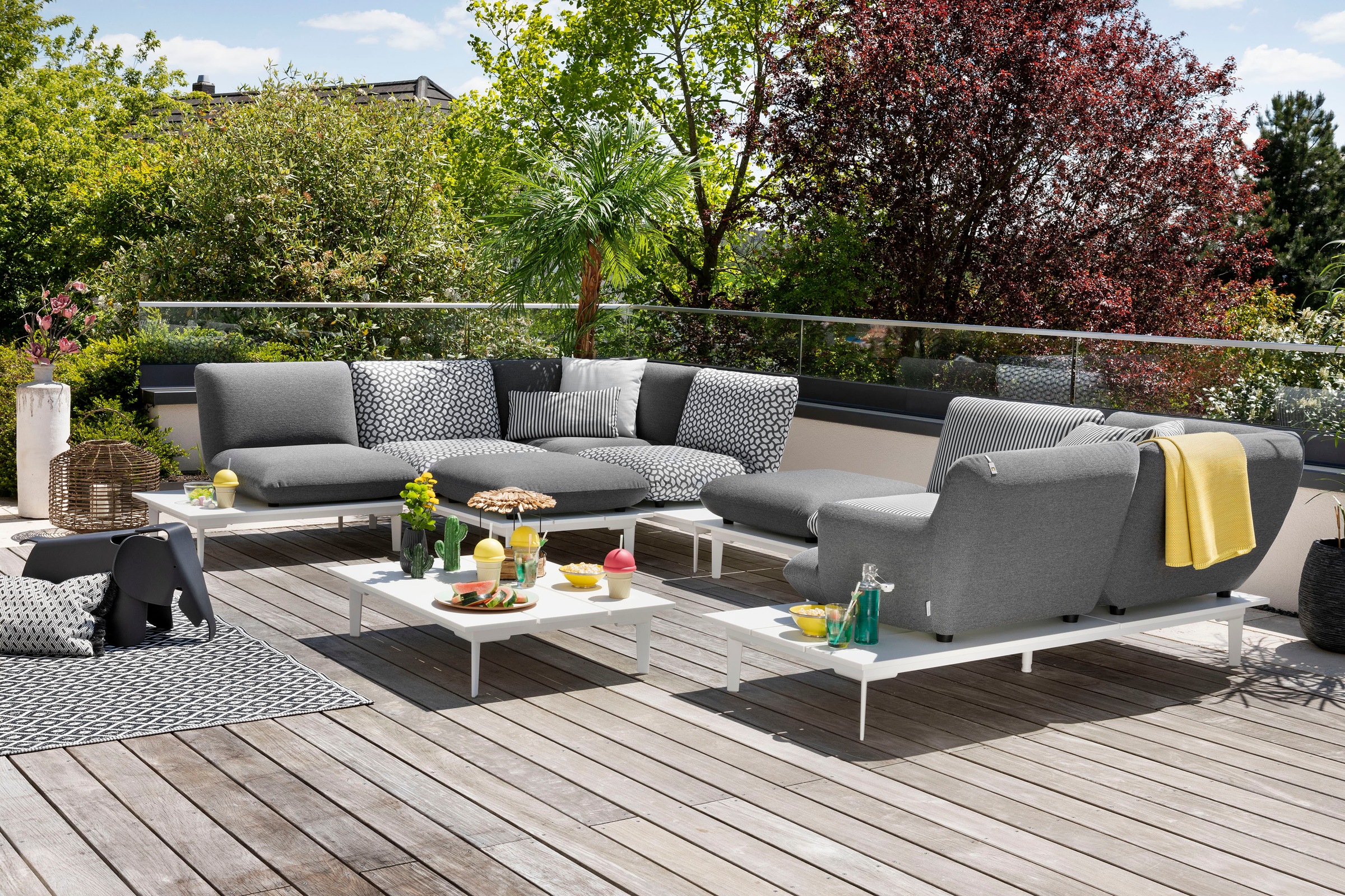 W.SCHILLIG Sofaelement »lagoona«, Outdoor Sitzelement ohne Armlehne