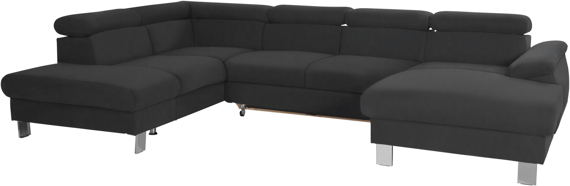 COTTA Wohnlandschaft »Komaris U-Form, B: 320 cm« mit Kopfteilverstellung, o günstig online kaufen