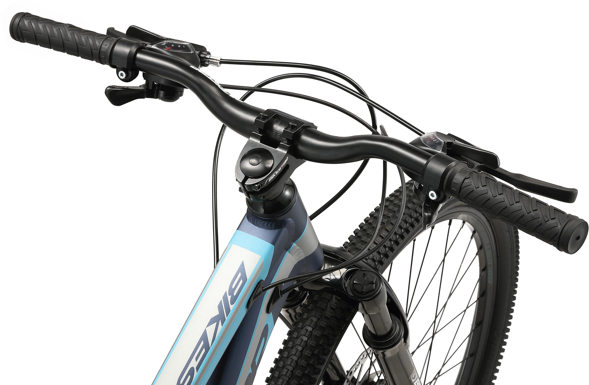 Bikestar Mountainbike, 21 Gang, Shimano, RD-TY300 Schaltwerk, Kettenschaltung, für Damen und Herren, Kettenschaltung