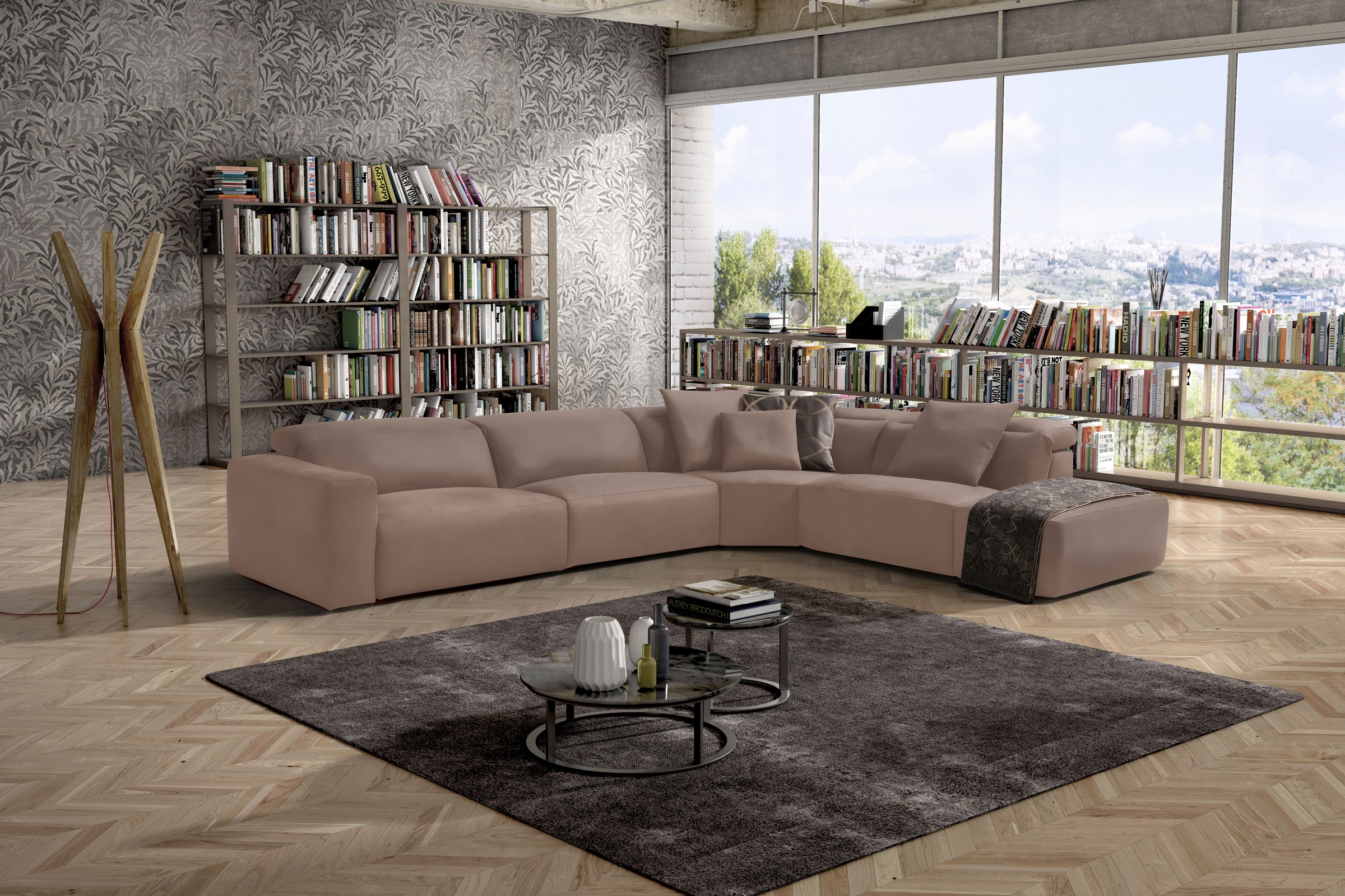 Egoitaliano Ecksofa »Beverly, extravangantes Designsofa mit erstklassigem S günstig online kaufen