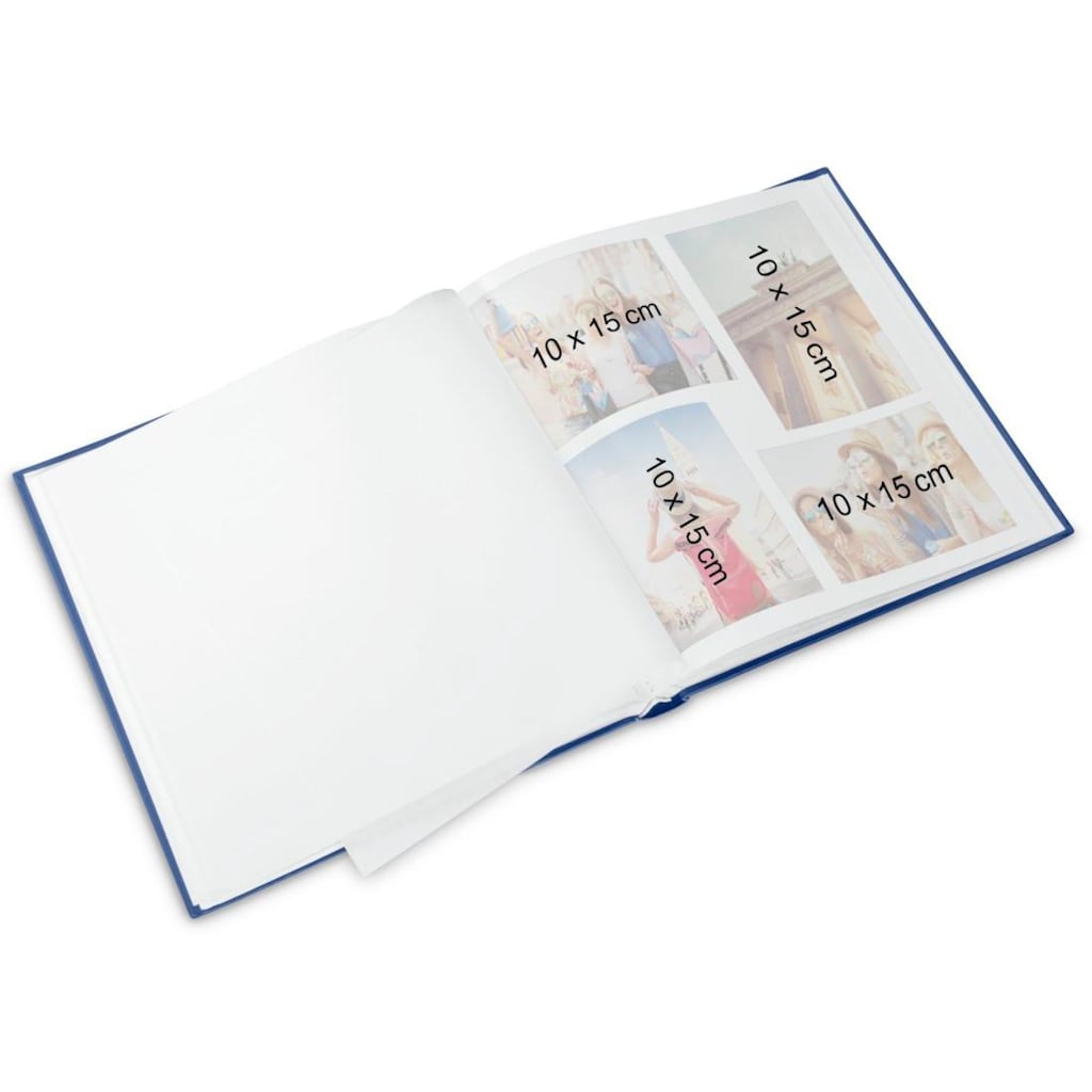 Hama Fotoalbum »Buch Album "Lazise", 29x32 cm, 50 weiße Seiten, Herz, max. 250 Fotos«