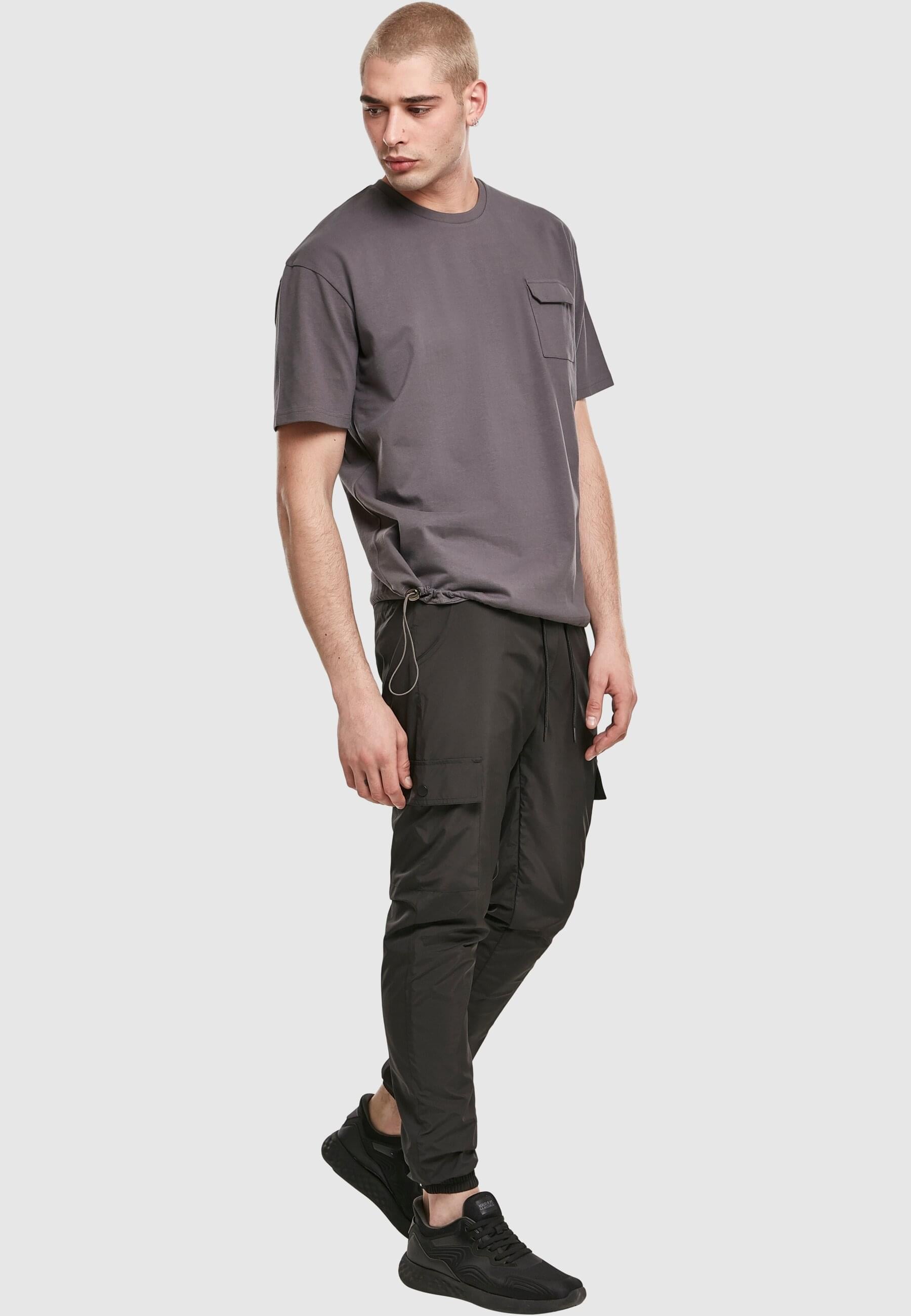 URBAN CLASSICS Stoffhose »Urban Classics Herren Cargo Nylon Track Pants«
