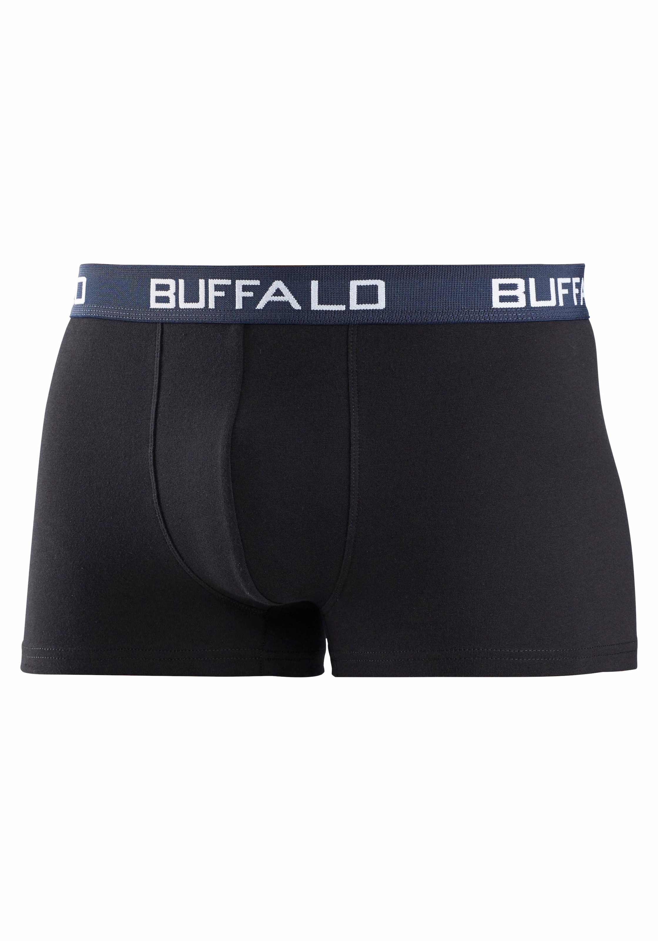 Buffalo Boxer, (Packung, 3 Bündchen mit bestellen St.), im Jungen Online-Shop kontrastfarbenem für