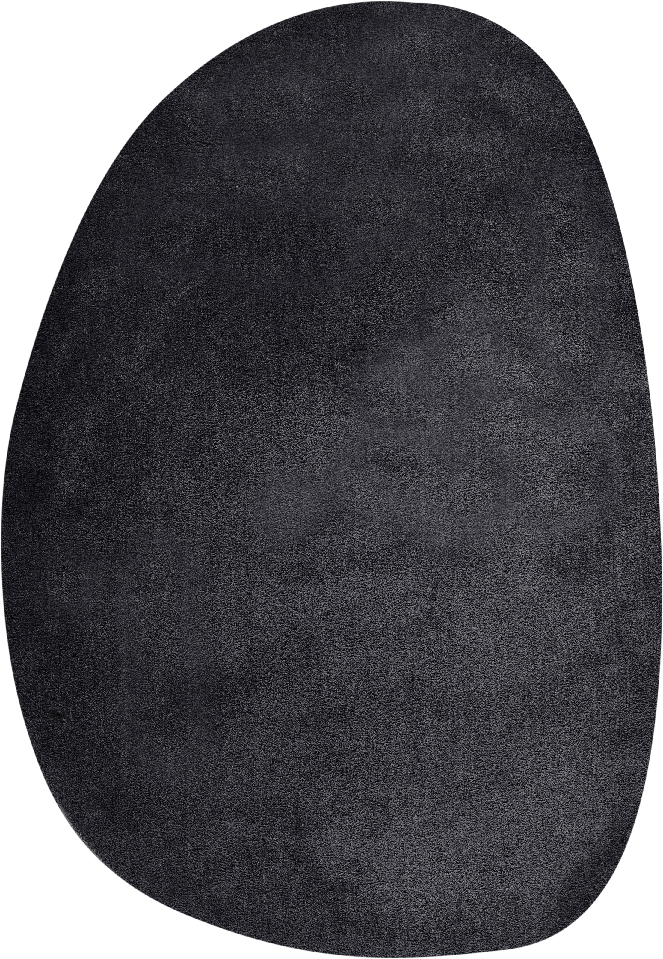 TOM TAILOR HOME Hochflor-Teppich »Shaggy Teppich Cozy«, oval, 25 mm Höhe, Uni Farben, auch in Pastell Farben, weich & kuschelig