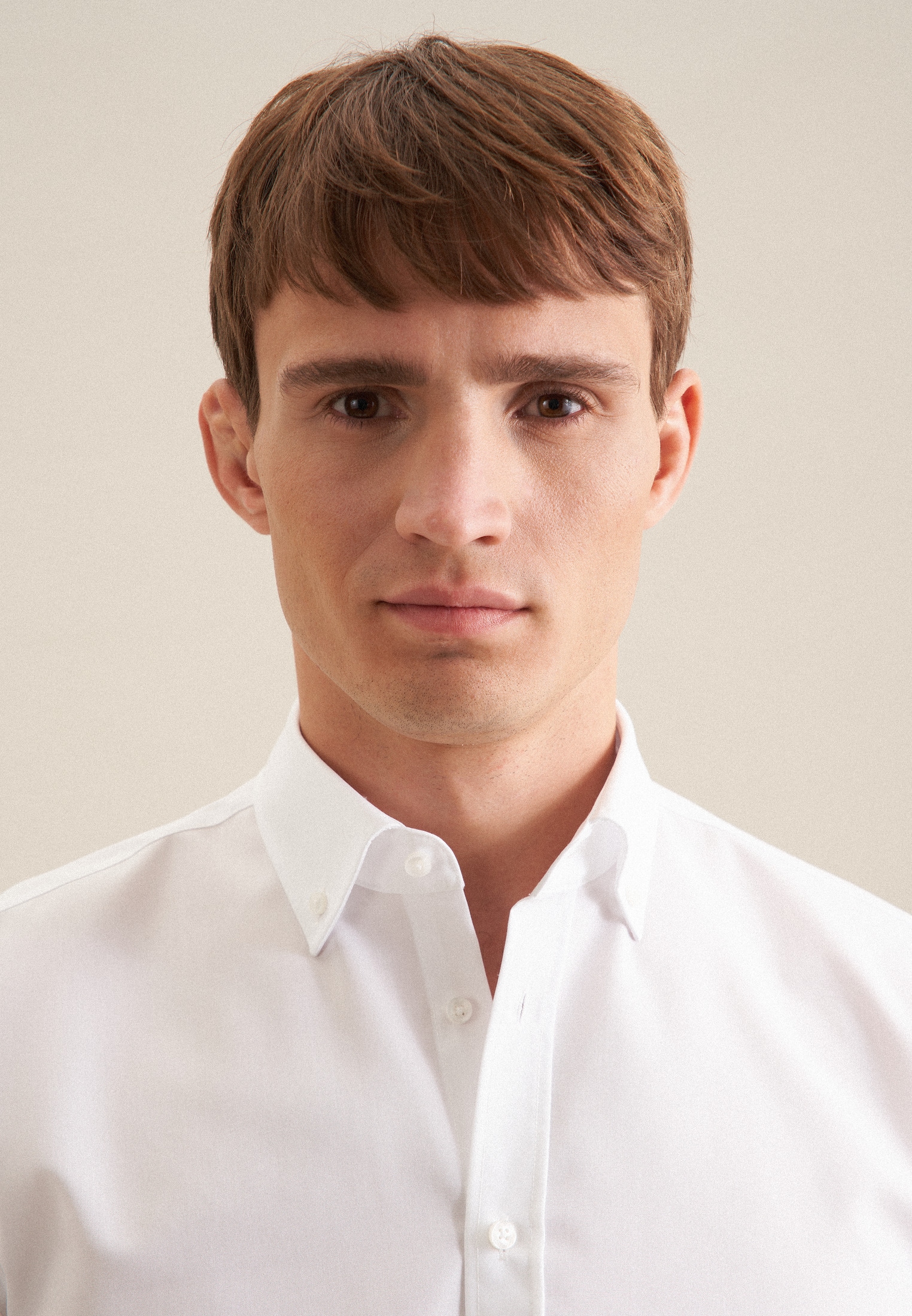 seidensticker Businesshemd »Shaped« Shaped 1/1 Button-Down-Kragen Uni