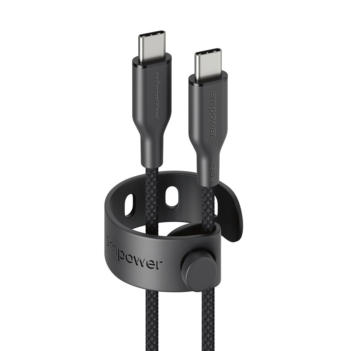 empower by PanzerGlass USB-Kabel »Racing 240W USB-C zu USB-C Kabel USB 2.0 2 m« USB-C 200 cm