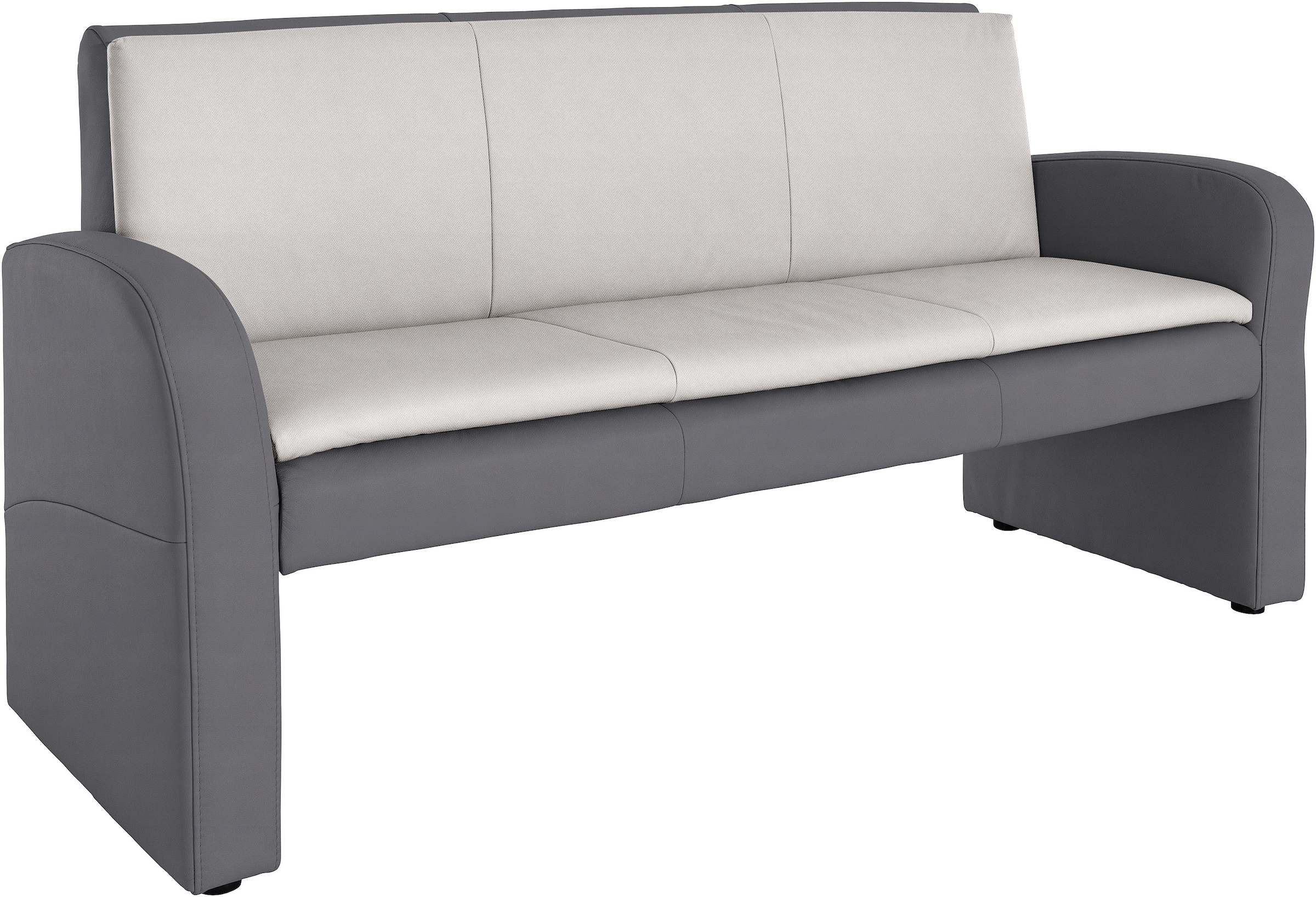 exxpo - sofa fashion Hockerbank »Cortado, 3-Sitzer Küchensofa mit hohem Sit günstig online kaufen