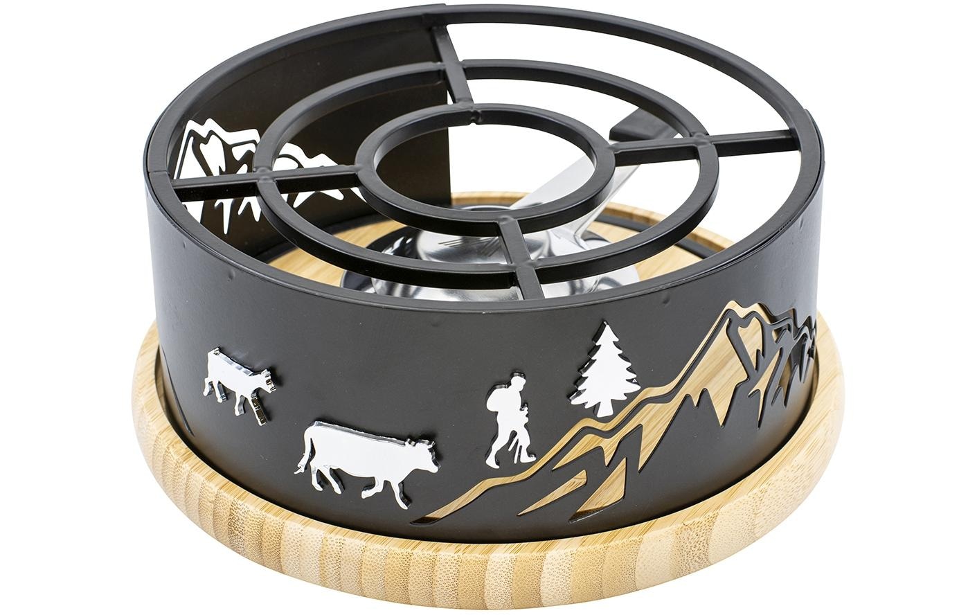 Kadastar Fondue »Magnetic Mo« Holzart: Bambus, Herkunft: China